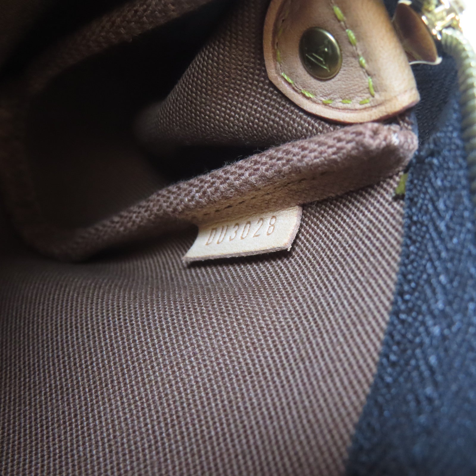 LOUIS VUITTON Monogram Eva金扣手挽肩背兩用袋啡色