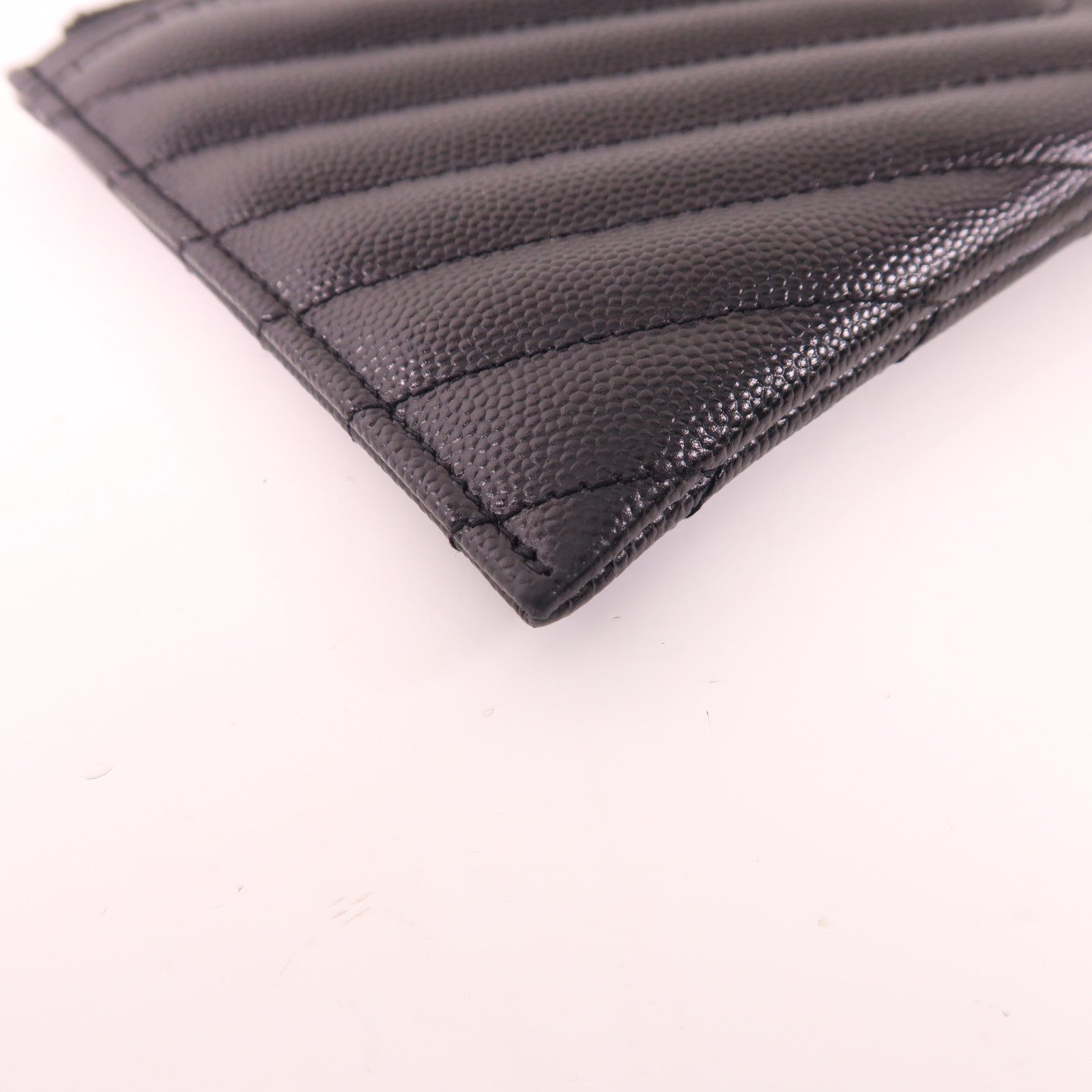 SAINT LAURENT 牛皮皮革Pouch金扣小袋