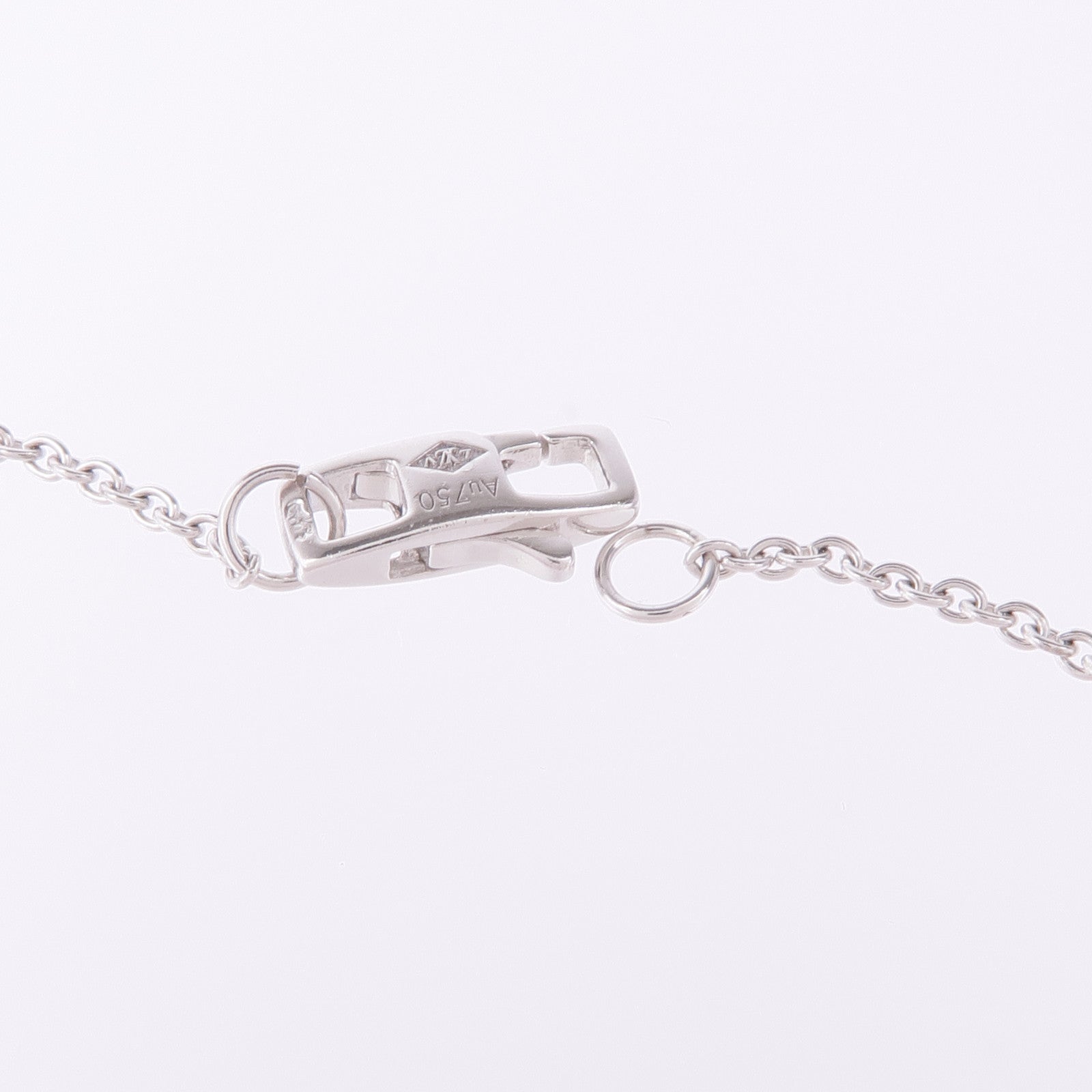 LOUIS VUITTON 【激減優惠】18K白金Empreinte Pendant鑽石項鍊