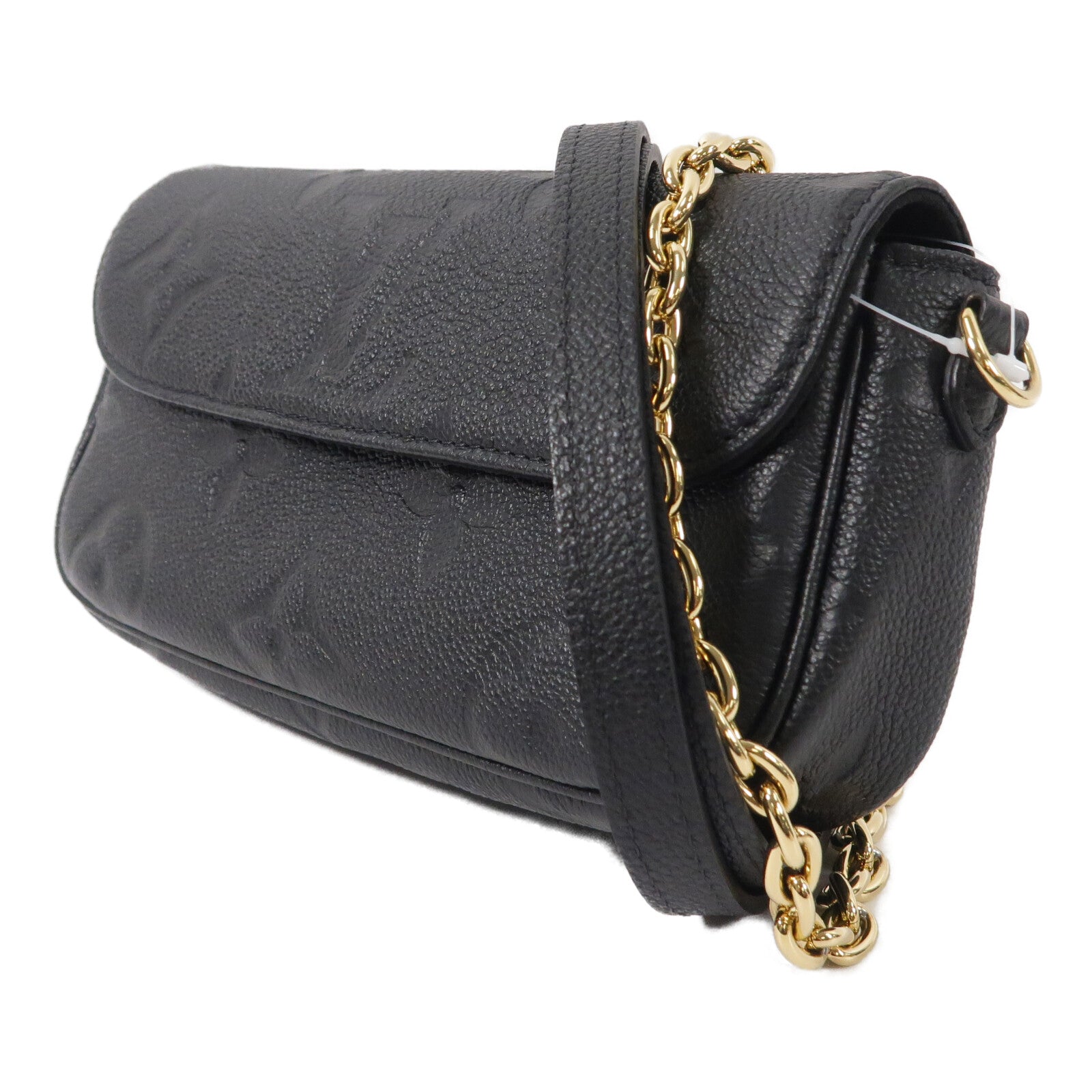 LOUIS VUITTON Monogram Empreinte Wallet On Chain Ivy鏈帶手挽肩背兩用袋