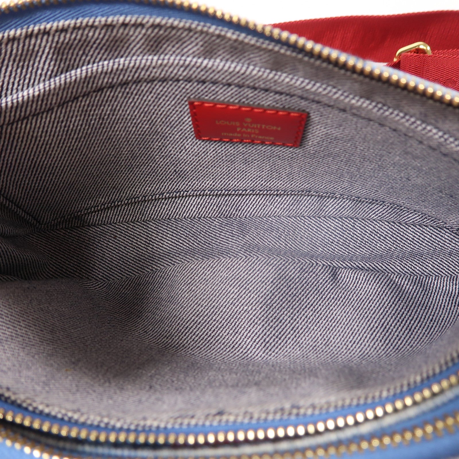 LOUIS VUITTON Monogram Denim Multi Pochette Accessoires肩背袋