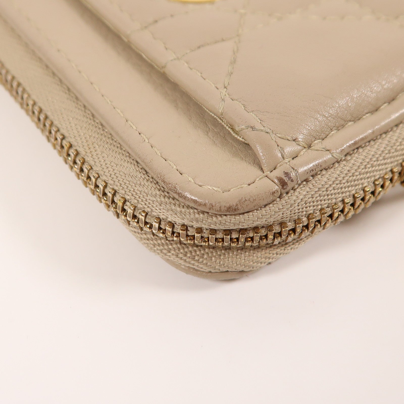 Dior 羊皮皮革Card Case金扣卡片套