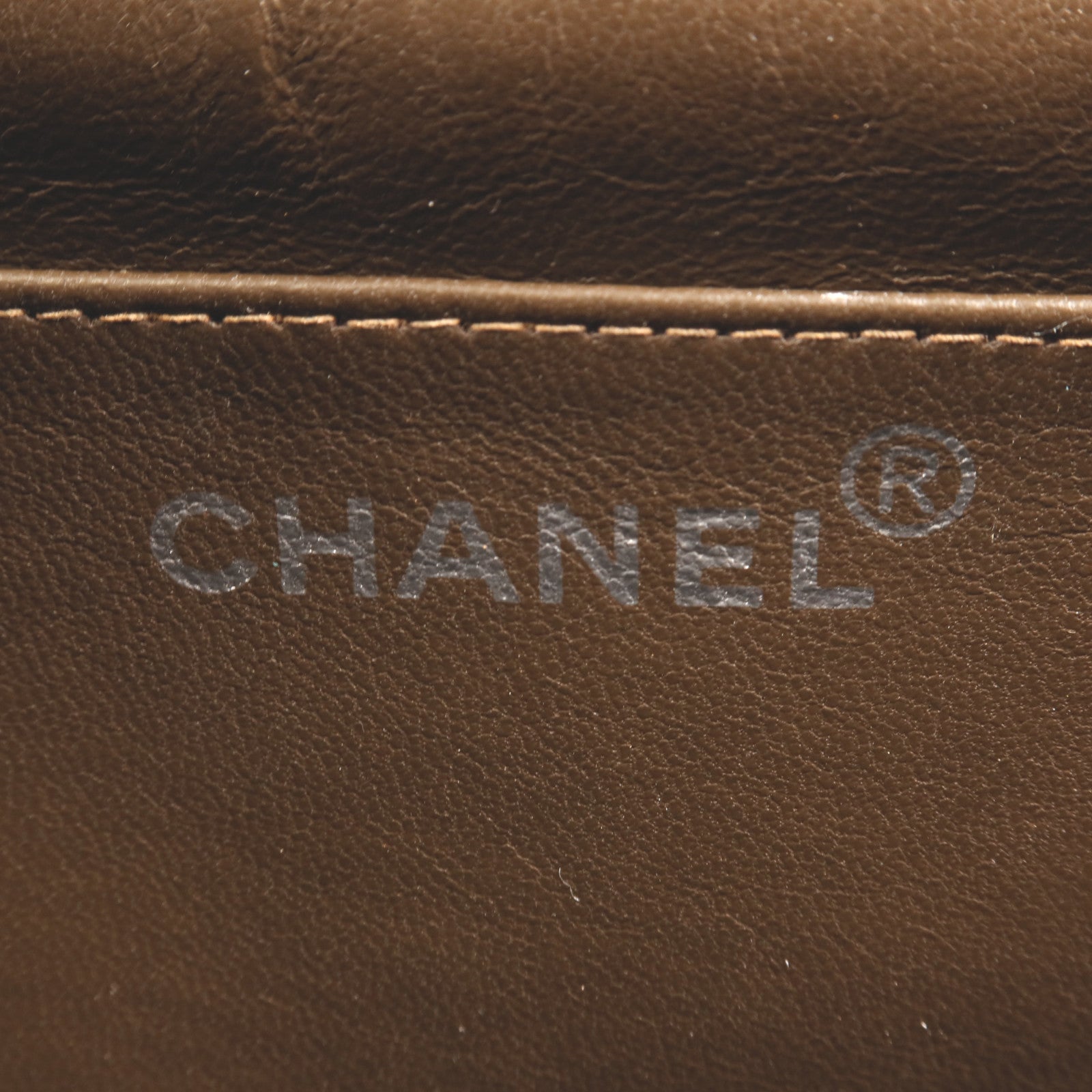 CHANEL 牛皮皮革Classic Flap銀扣鏈帶肩背袋