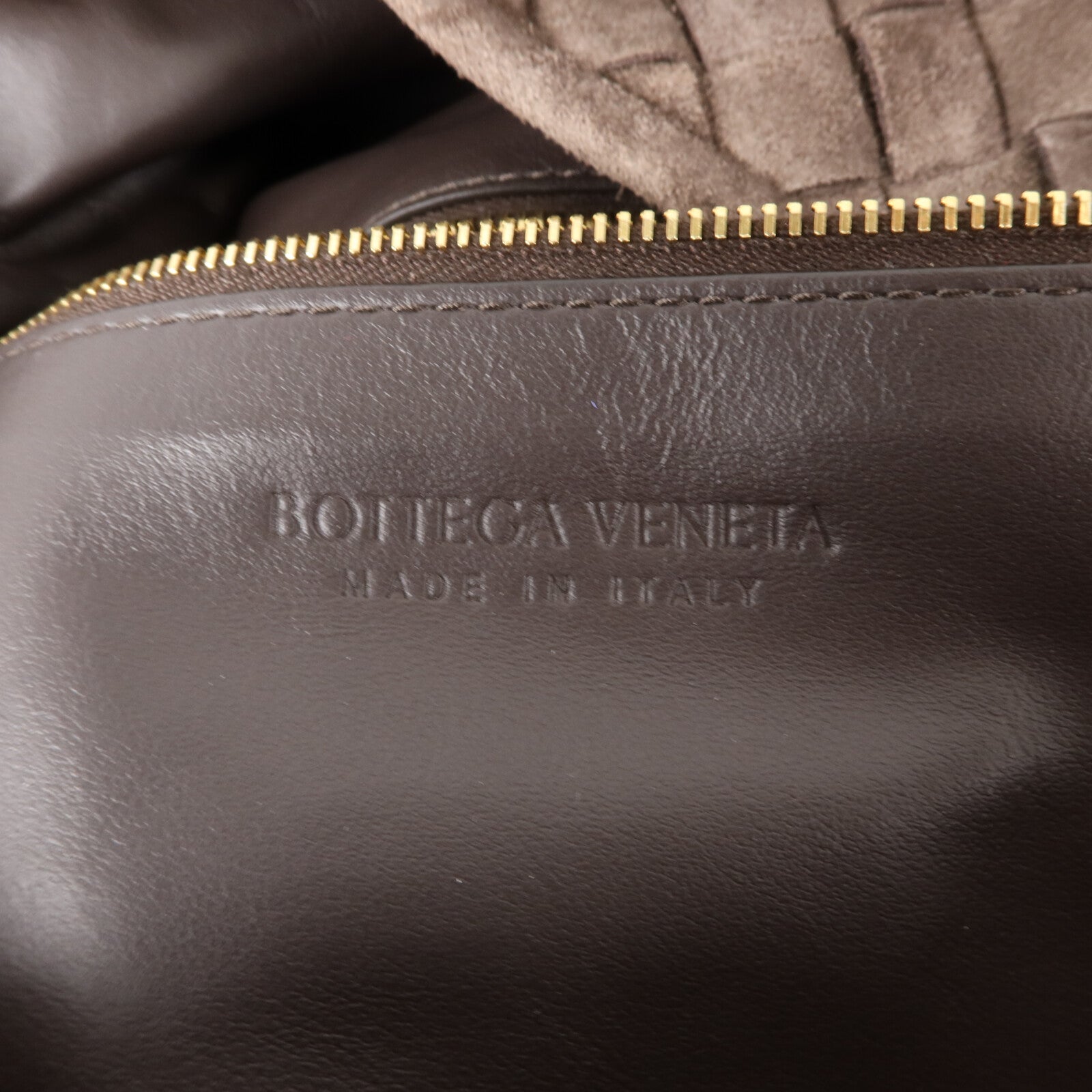 BOTTEGA VENETA 絨布Hop Large肩背袋
