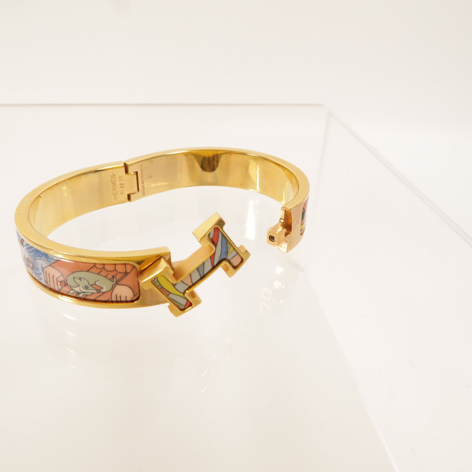 HERMES 金屬Clic H手鐲