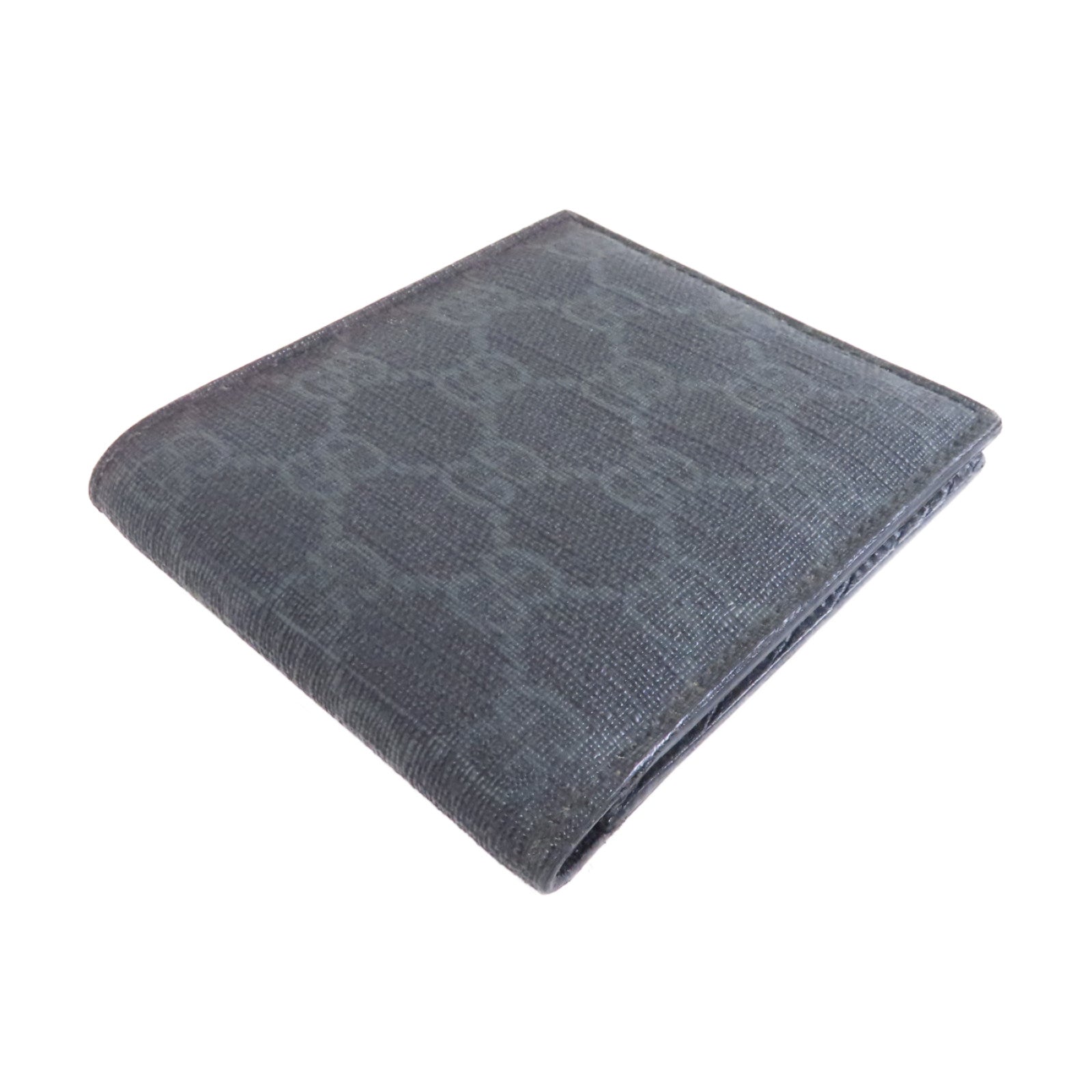 GUCCI 塗層帆布Wallet錢包黑色