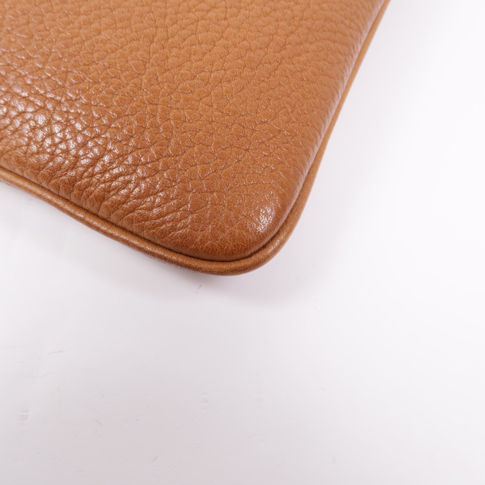 HERMES Barenia Aline銀扣肩背袋