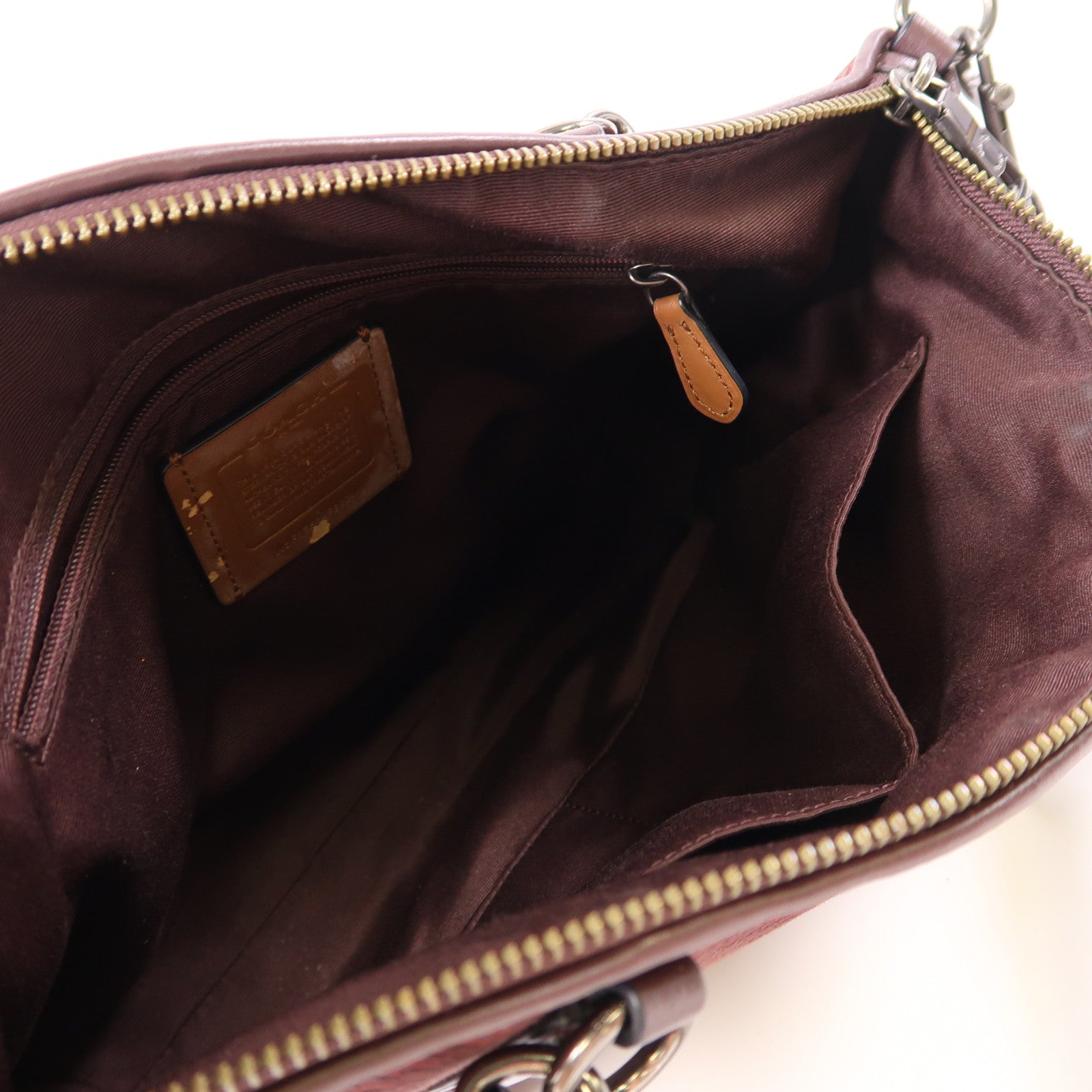 COACH 帆布2 Way Bag手挽肩背兩用袋