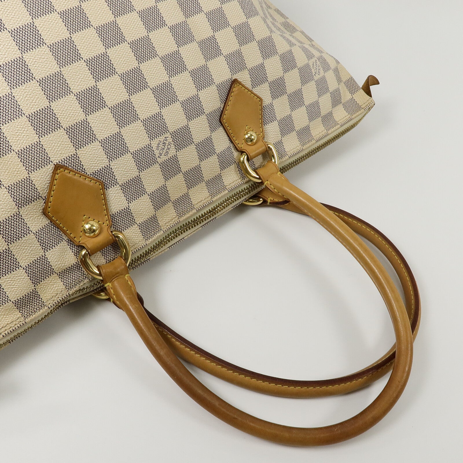 LOUIS VUITTON Damier Azur Saleya MM肩背袋