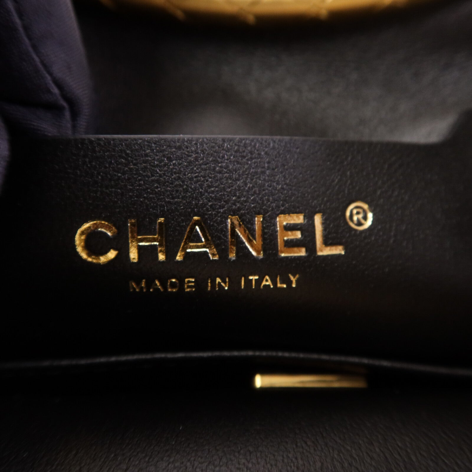 CHANEL 牛皮皮革2 Way Shoulder Bag金扣鏈帶手挽肩背兩用袋