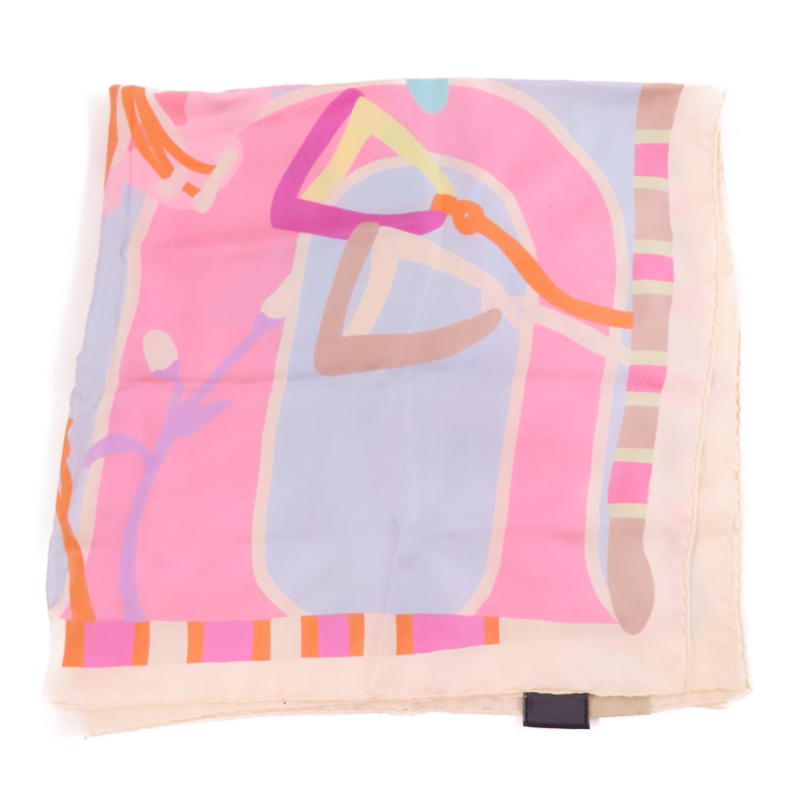 GUCCI 絲質Guccissimo Scarf 90x90圍巾米色