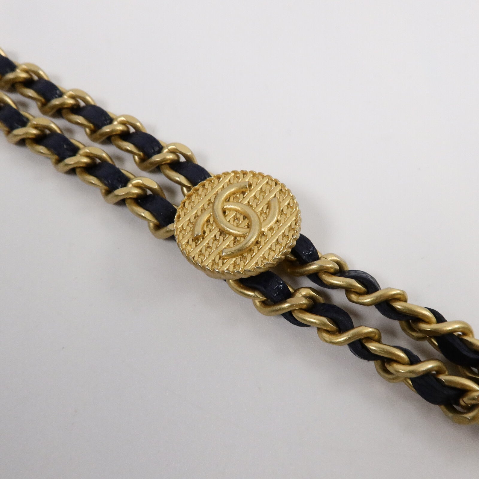 CHANEL 牛皮皮革Card Holder Chain鏈帶肩背袋