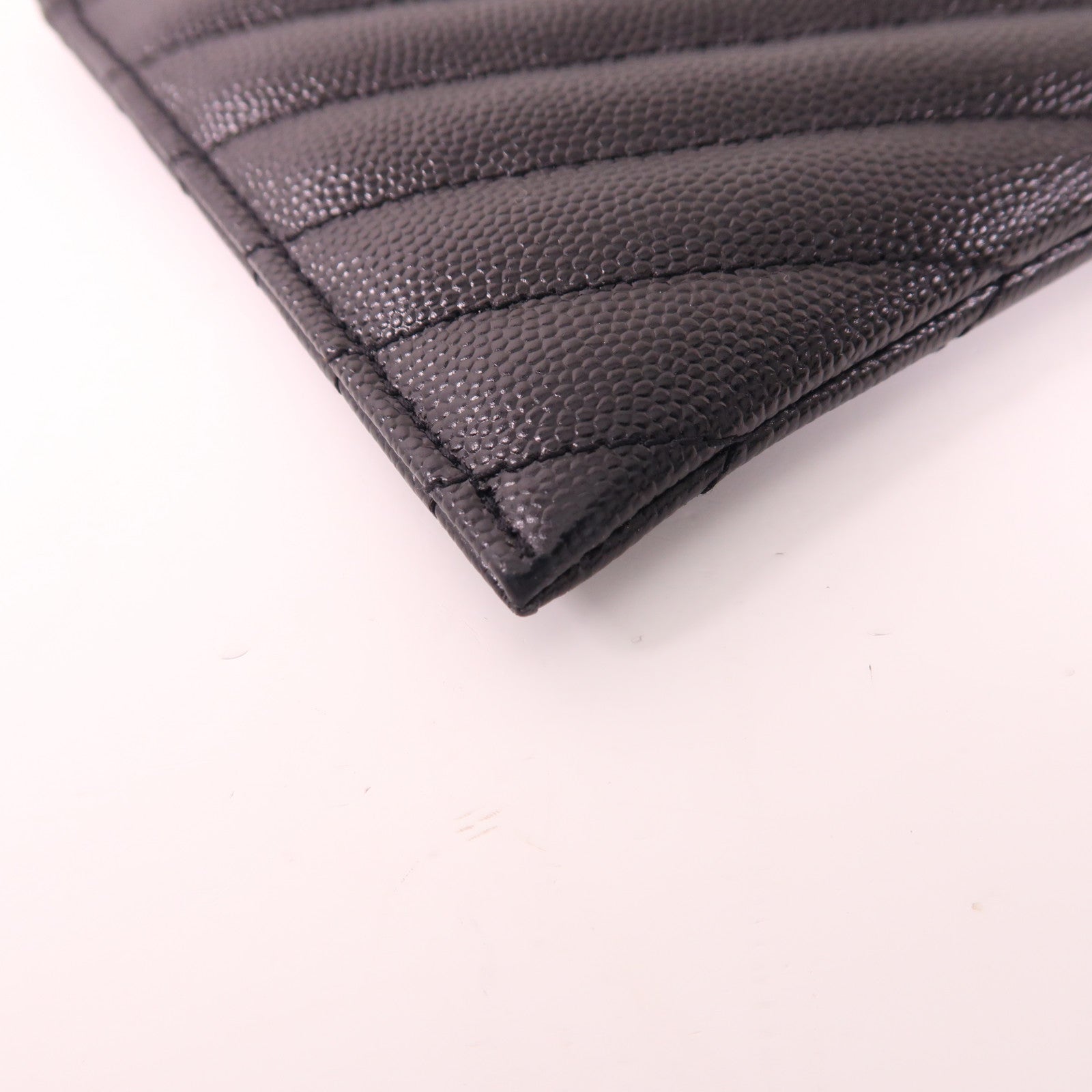 SAINT LAURENT 牛皮皮革Pouch金扣小袋