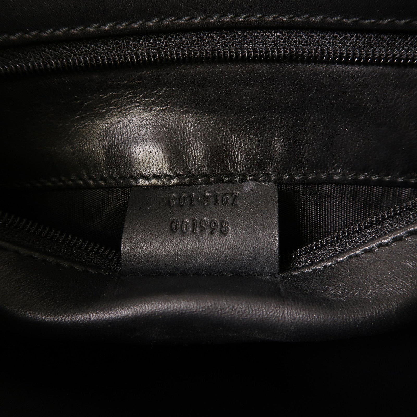 GUCCI 牛皮皮革Shoulder Bag肩背袋黑色