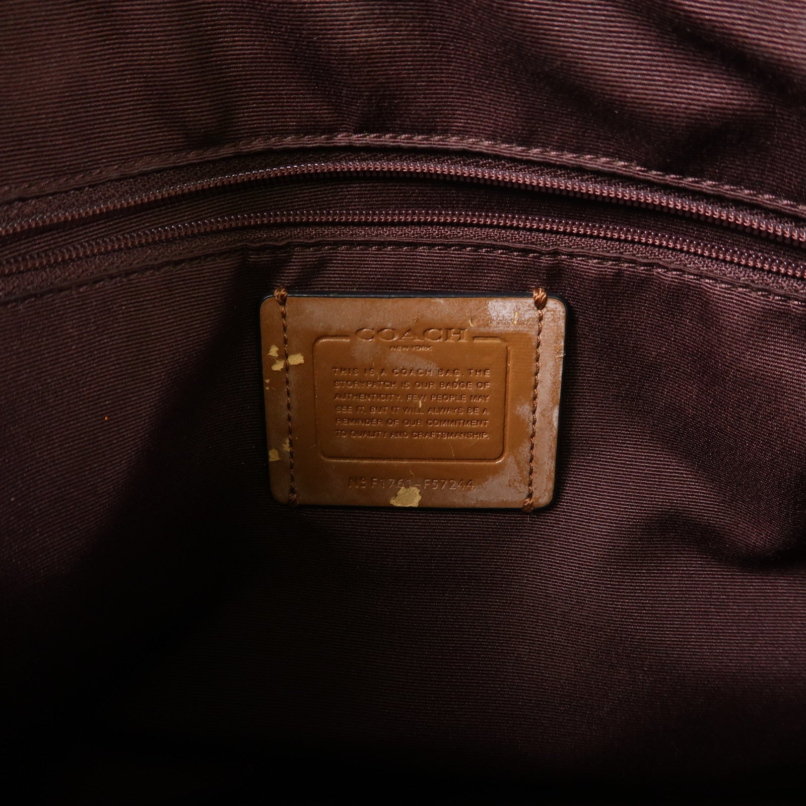 COACH 帆布2 Way Bag手挽肩背兩用袋