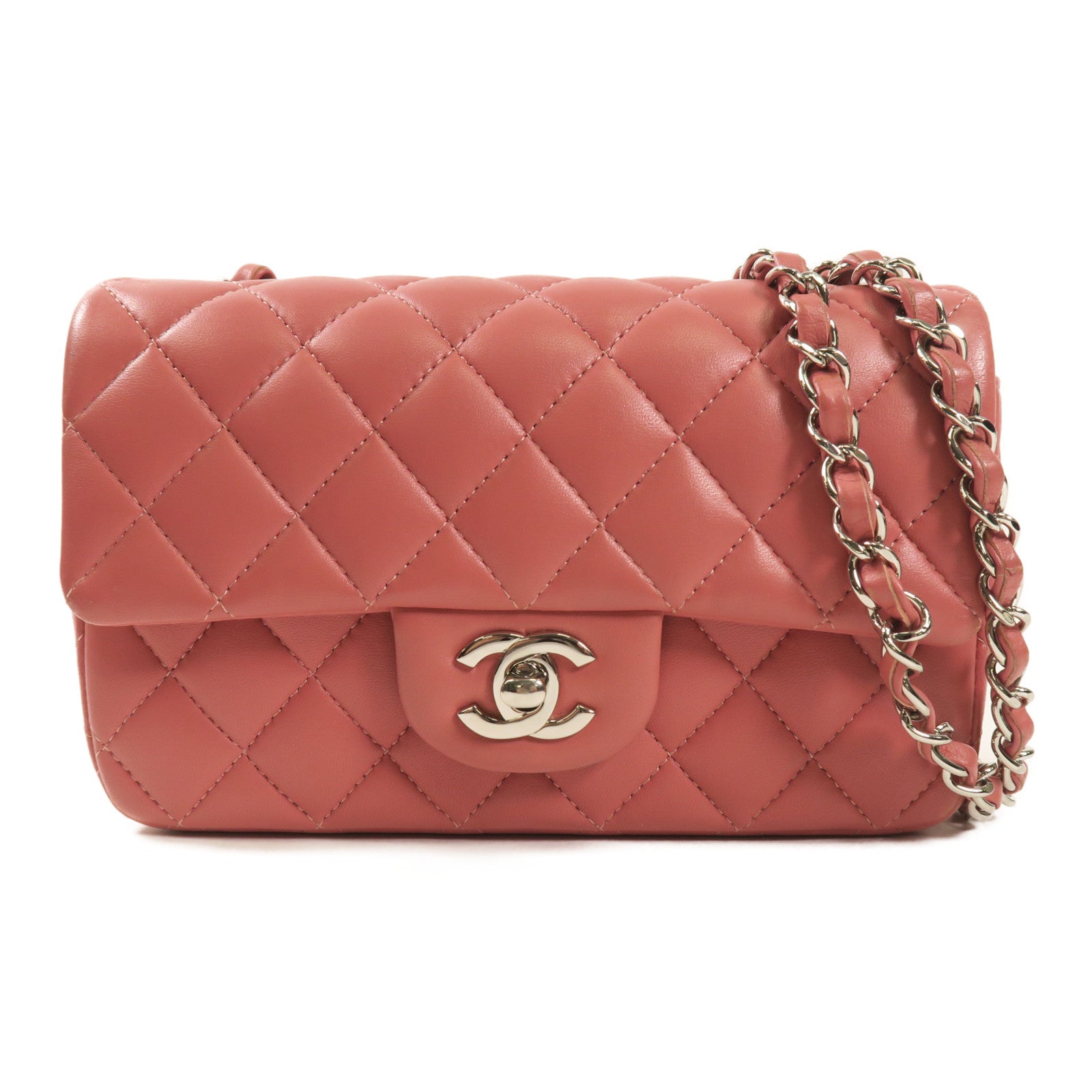 CHANEL 羊皮皮革Classic 20鏈帶肩背袋