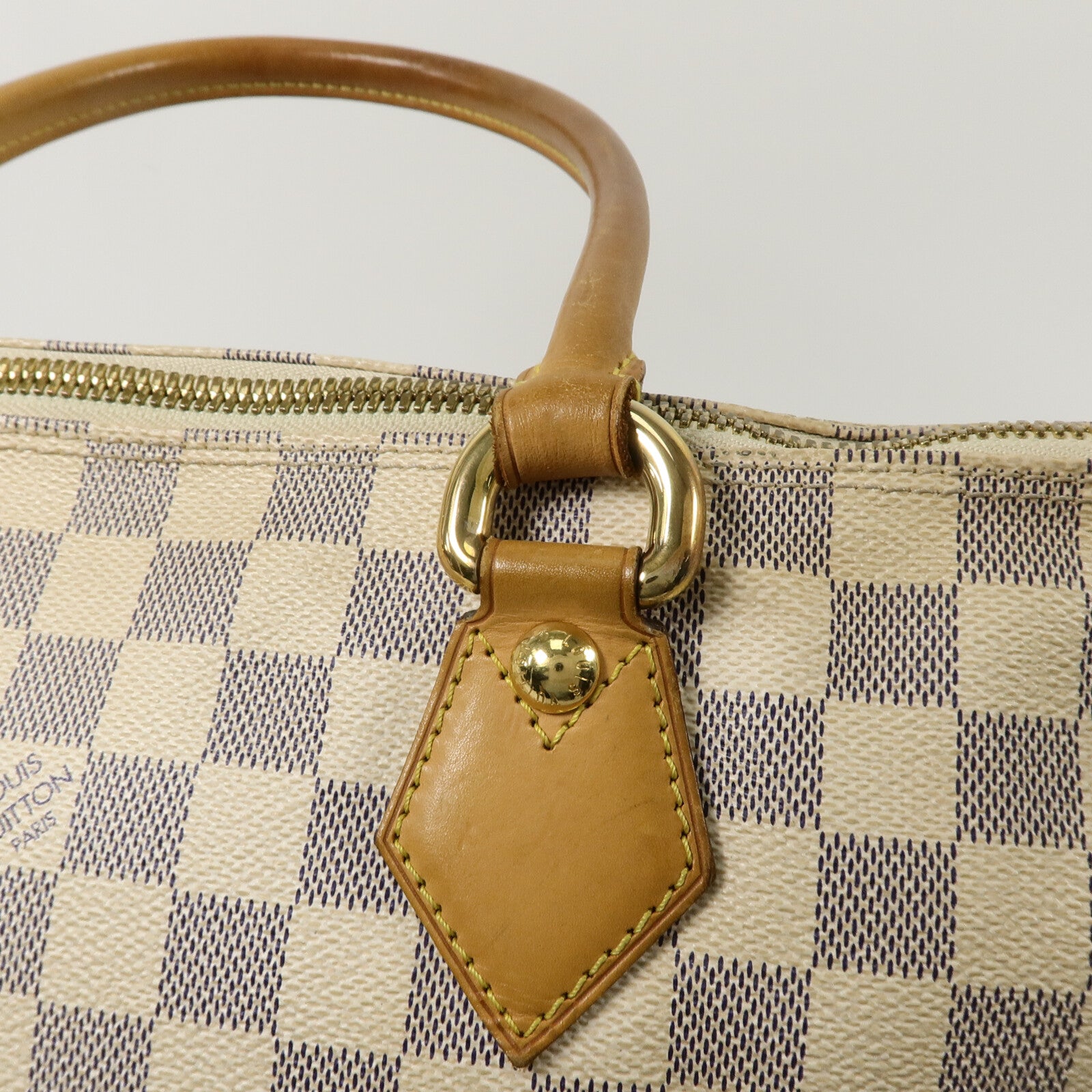 LOUIS VUITTON Damier Azur Saleya MM肩背袋