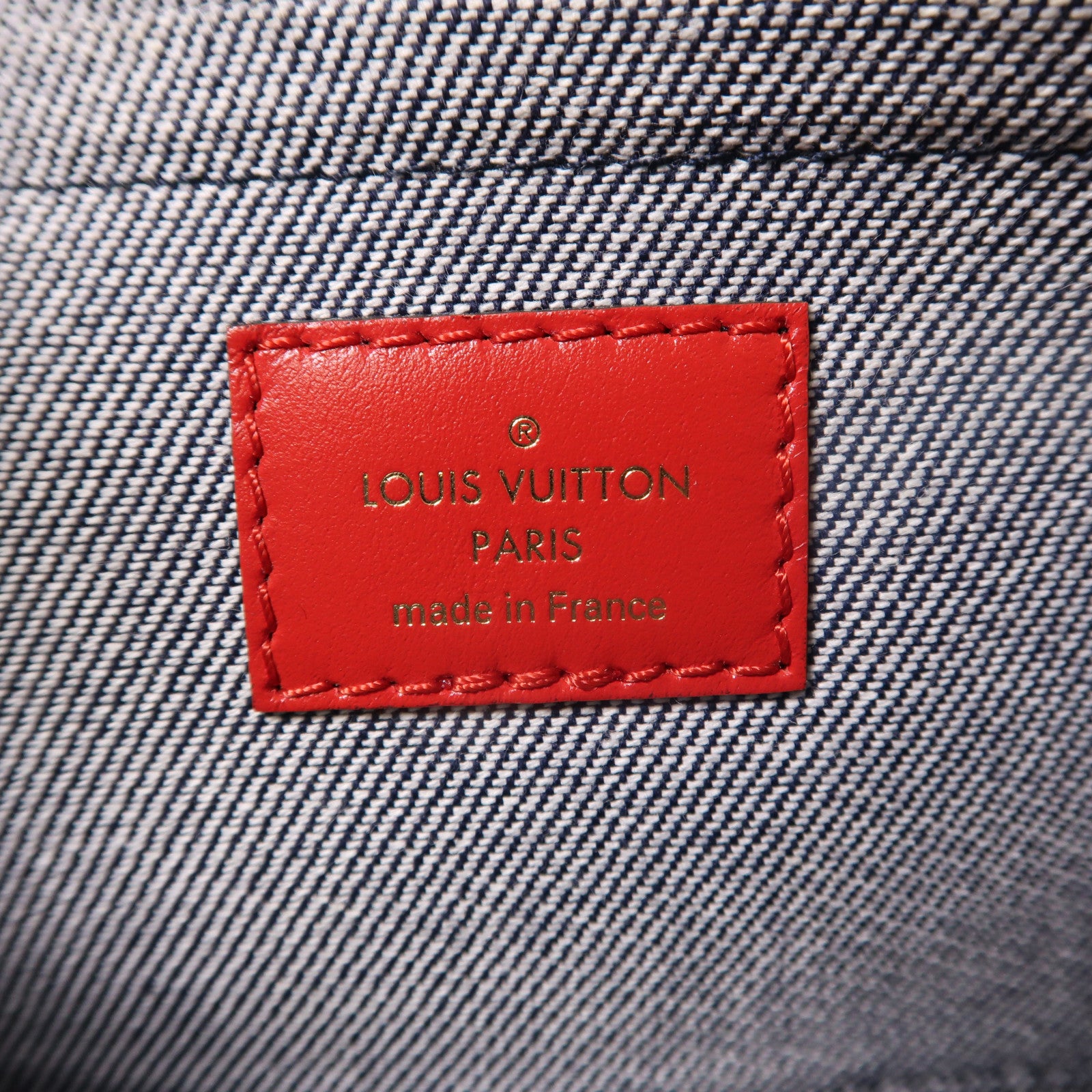 LOUIS VUITTON Monogram Denim Multi Pochette Accessoires肩背袋