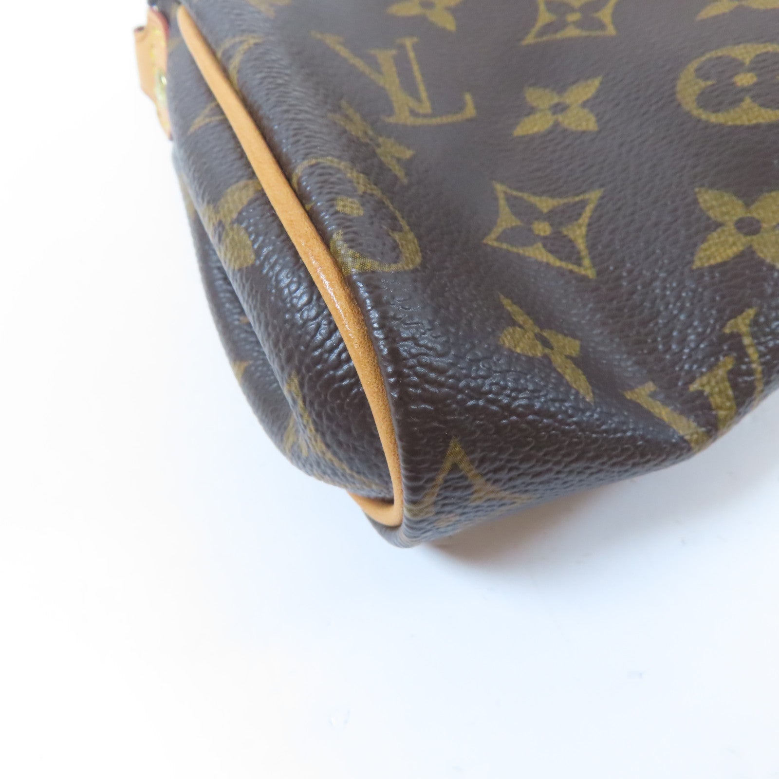 LOUIS VUITTON Monogram Eva金扣手挽肩背兩用袋啡色