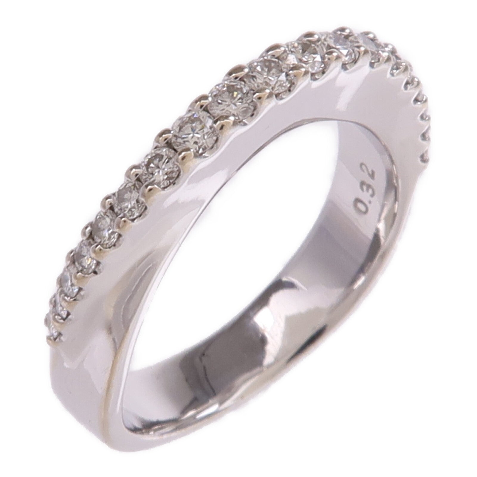 TASAKI 18K白金Diamond Ring鑽石戒指US#6.25