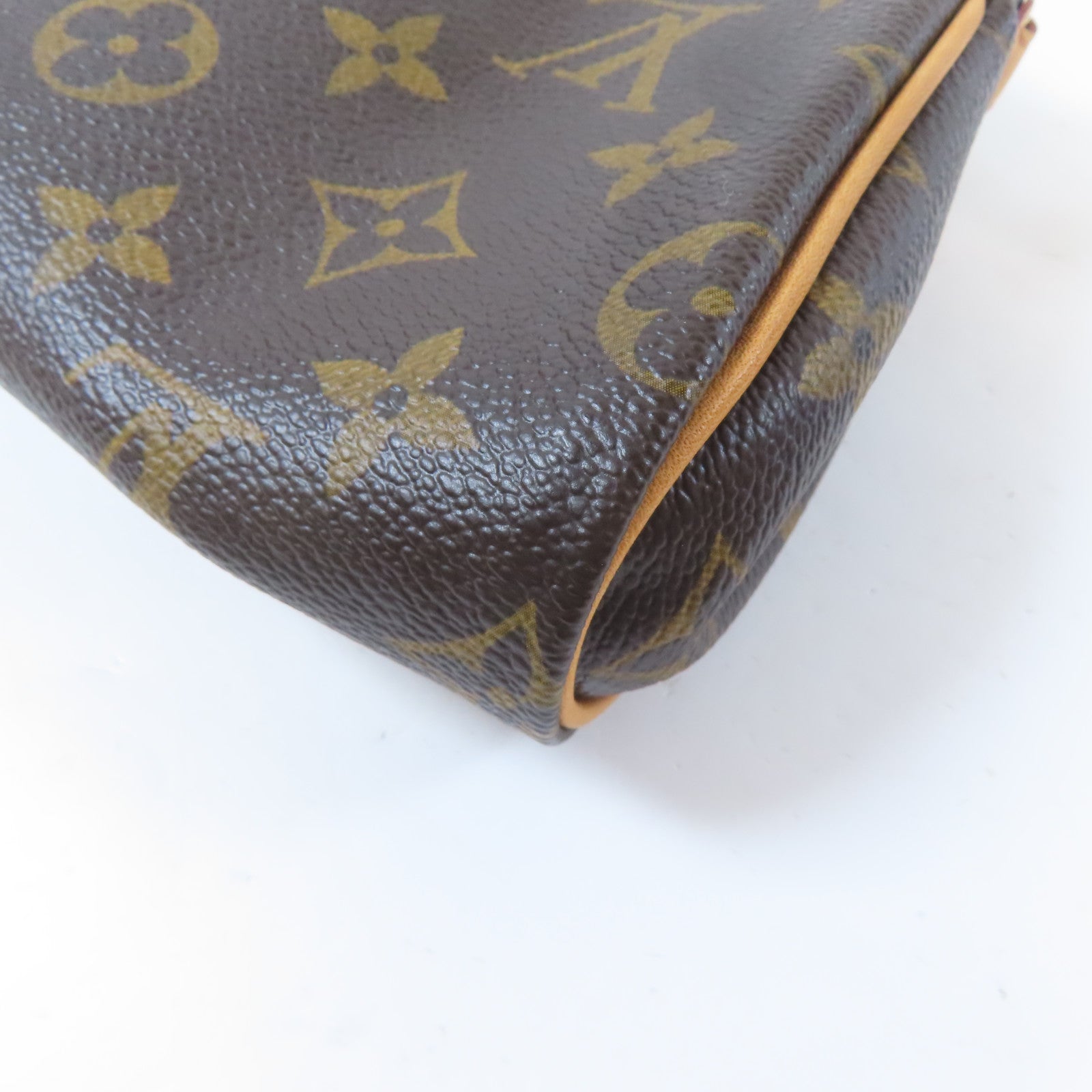 LOUIS VUITTON Monogram Eva金扣手挽肩背兩用袋啡色