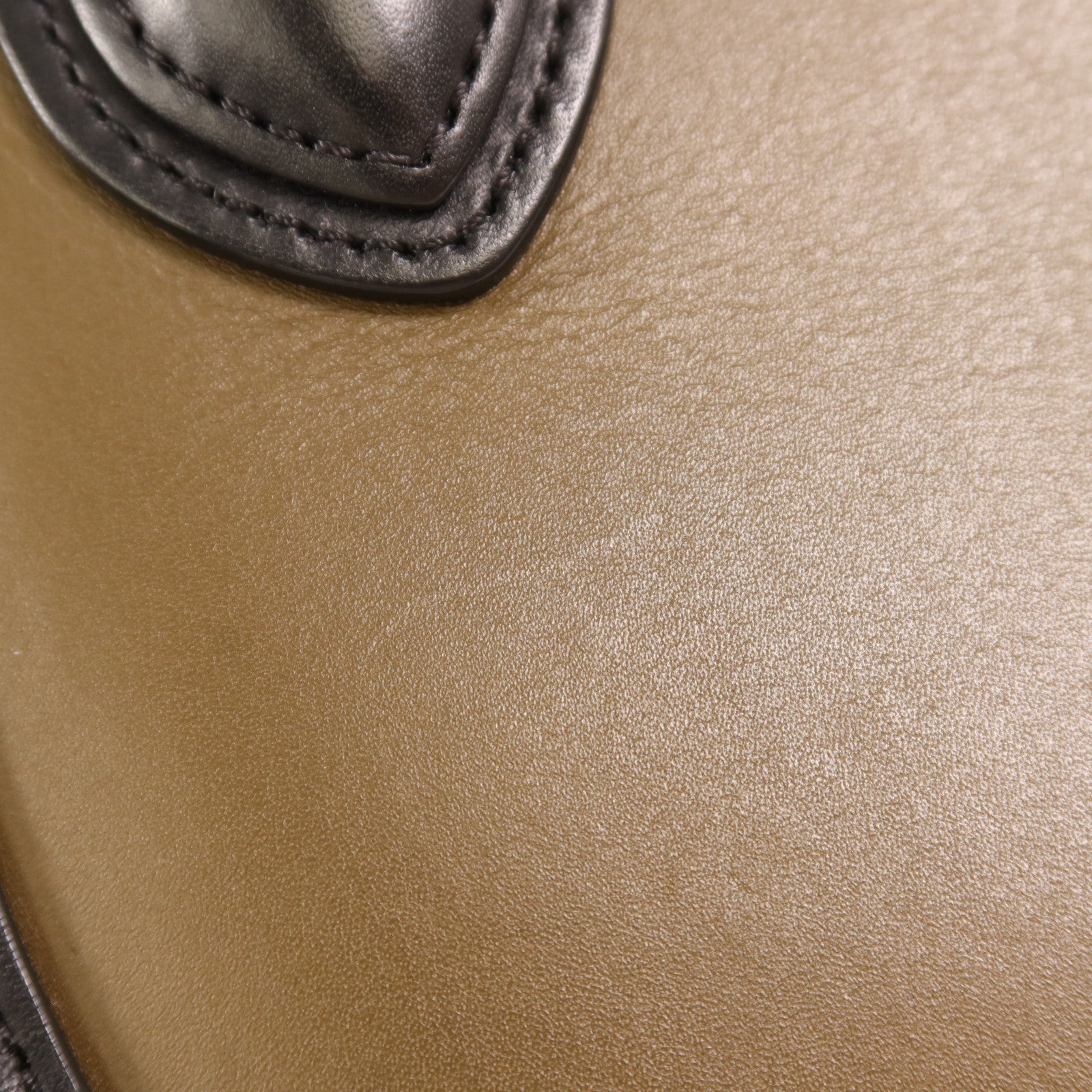 CELINE 牛皮皮革Nano Luggage金扣手挽肩背兩用袋