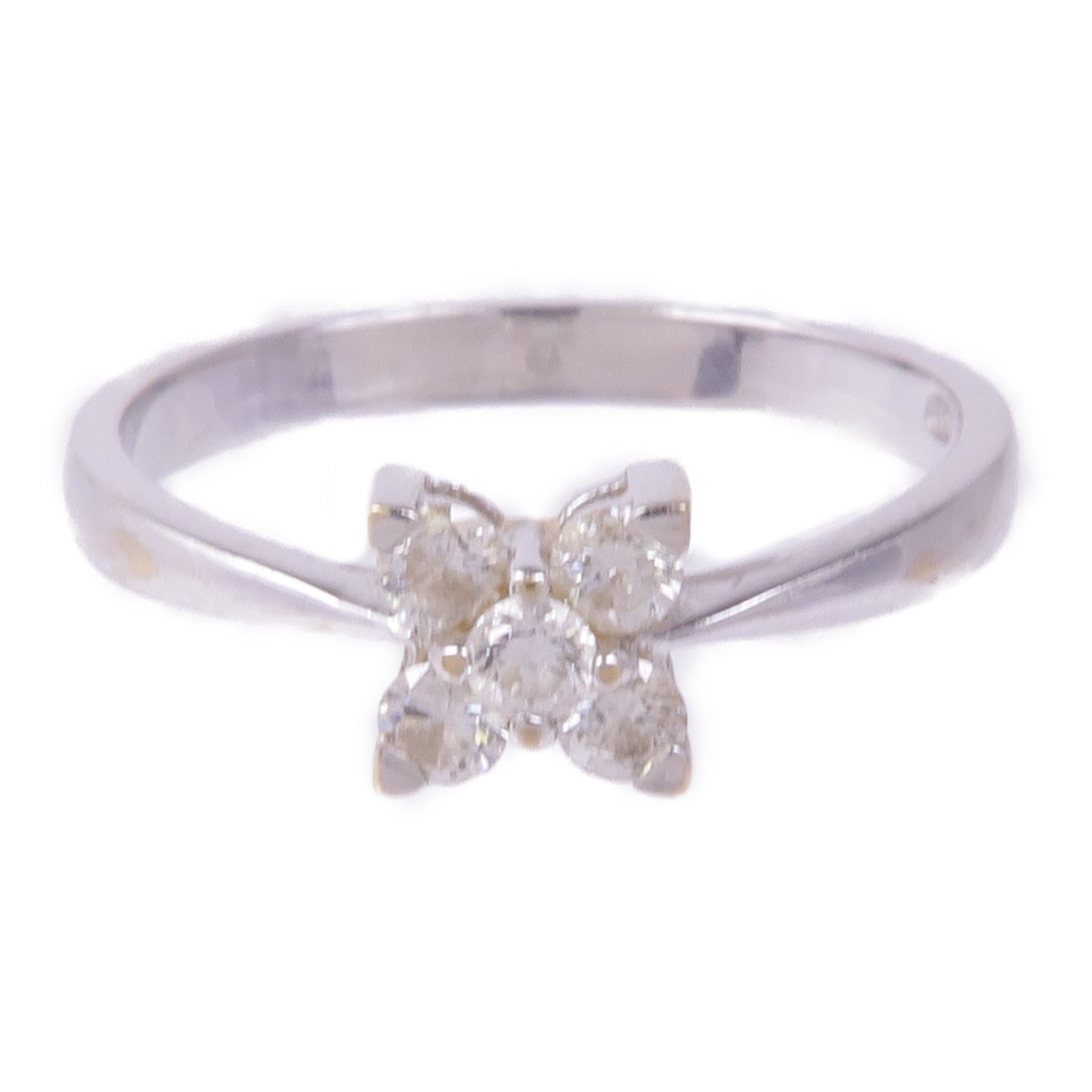JEWELRY 【激減優惠】18K白金Diamond Ring鑽石戒指US#6