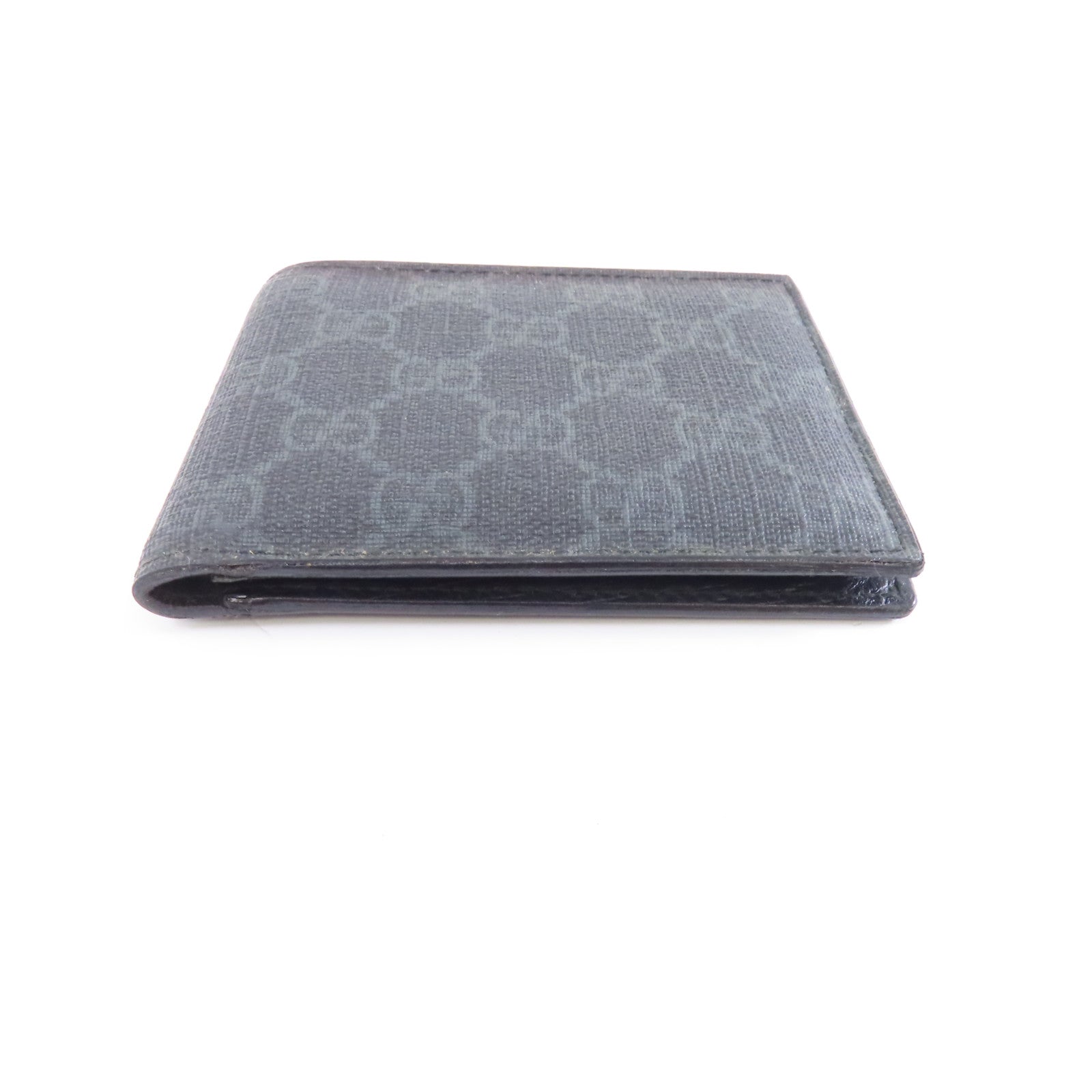 GUCCI 塗層帆布Wallet錢包黑色