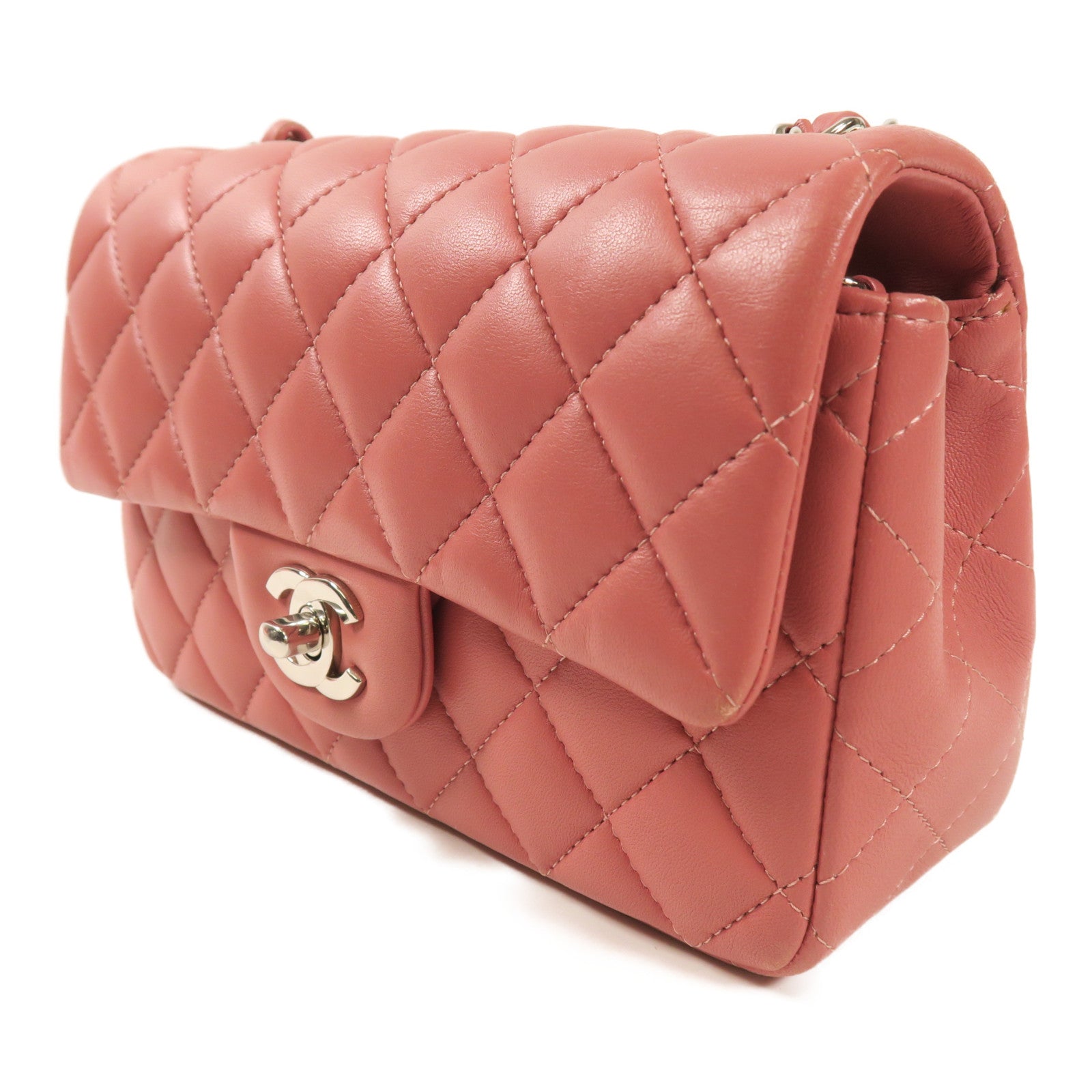 CHANEL 羊皮皮革Classic 20鏈帶肩背袋