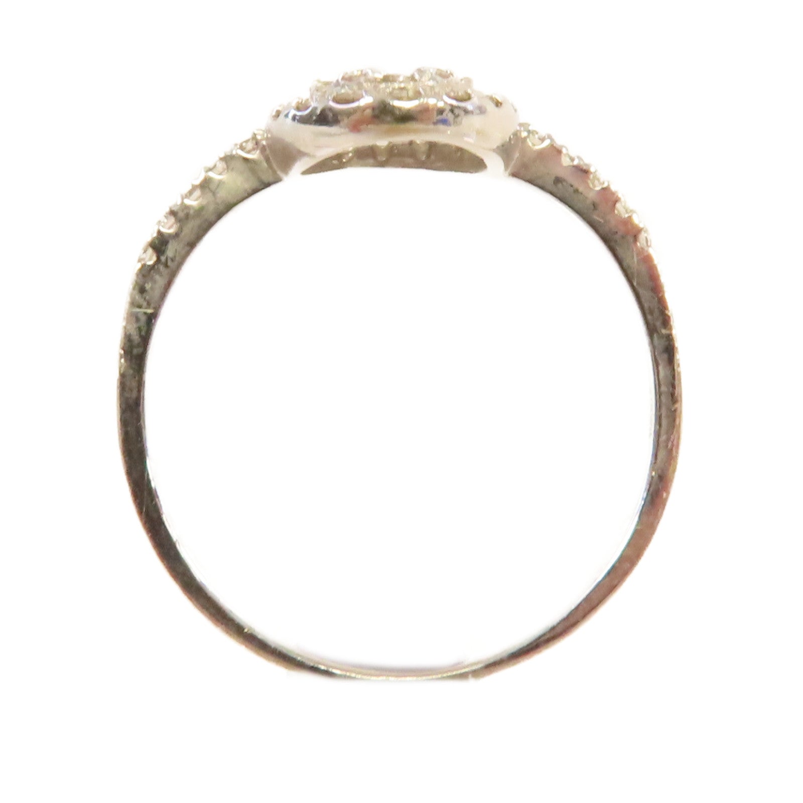 JEWELRY **【激減優惠】18K白金/0.50ct鑽石Diamond Ring戒指US#6.25