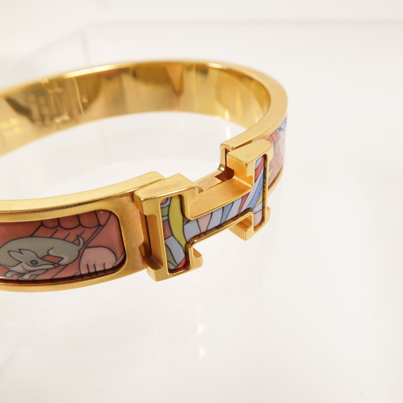 HERMES 金屬Clic H手鐲