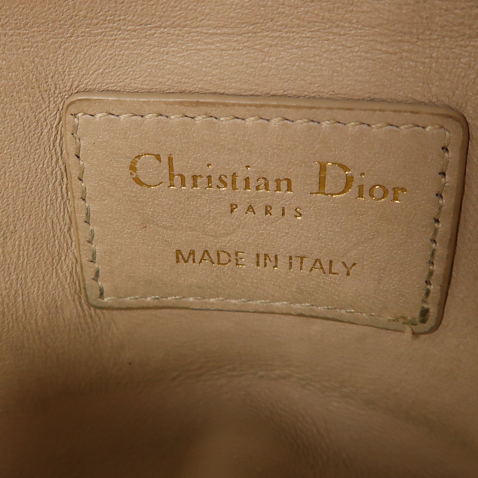 Dior 羊皮皮革Card Case金扣卡片套