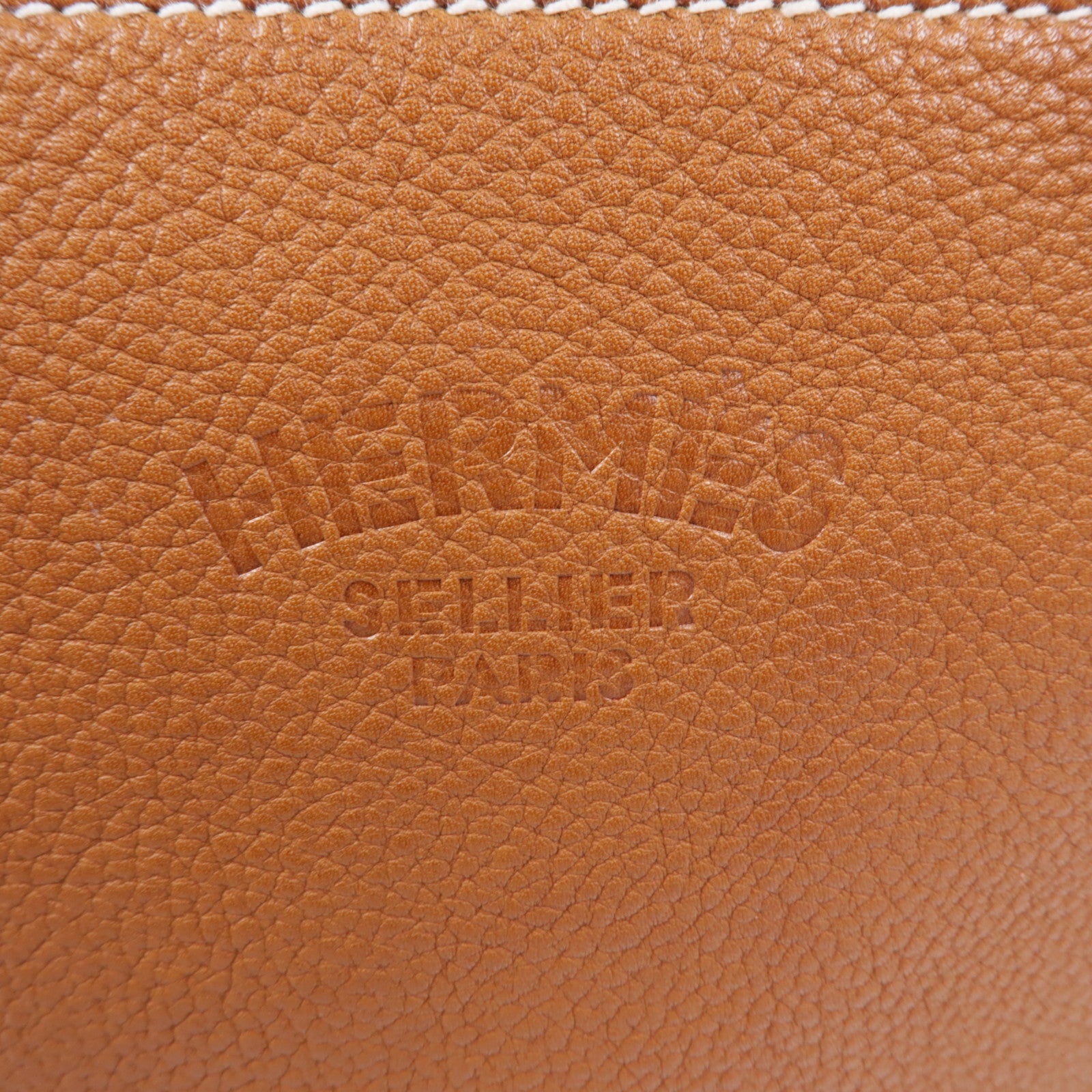 HERMES Barenia Aline銀扣肩背袋