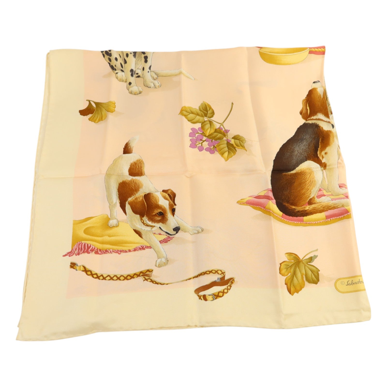 Salvatore Ferragamo 【激減優惠】絲質Scarf 90x90絲巾