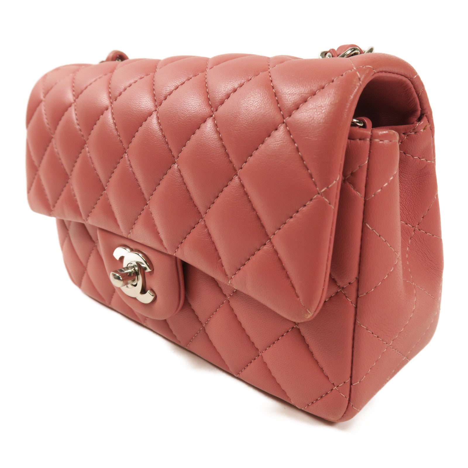 CHANEL 羊皮皮革Classic 20鏈帶肩背袋