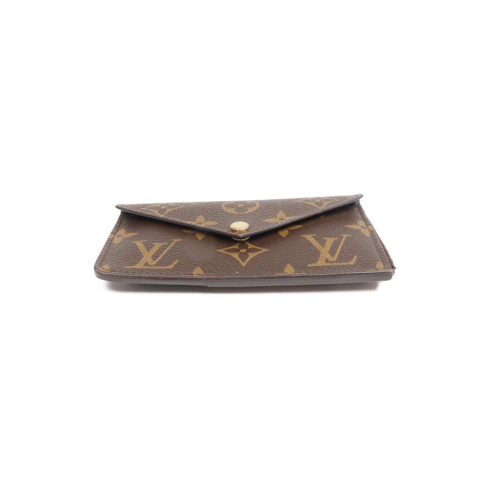 LOUIS VUITTON Monogram Recto Verso金扣卡片套