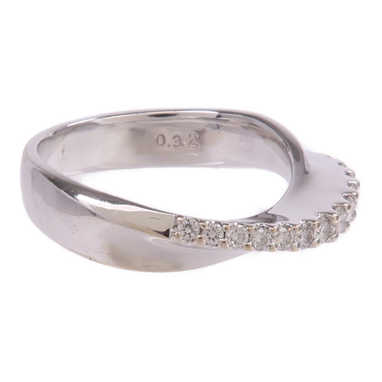 TASAKI 18K白金Diamond Ring鑽石戒指US#6.25