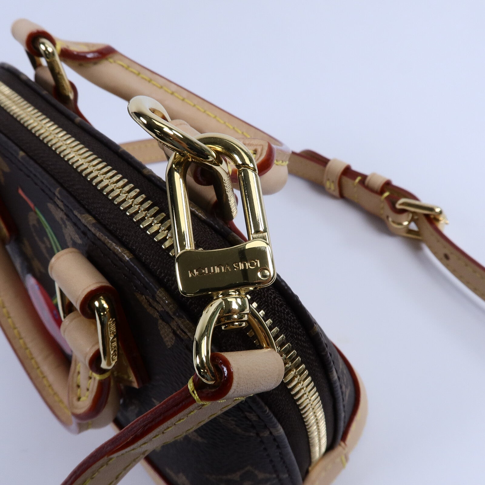 LOUIS VUITTON Monogram LV x TM Nano Alma手挽肩背兩用袋