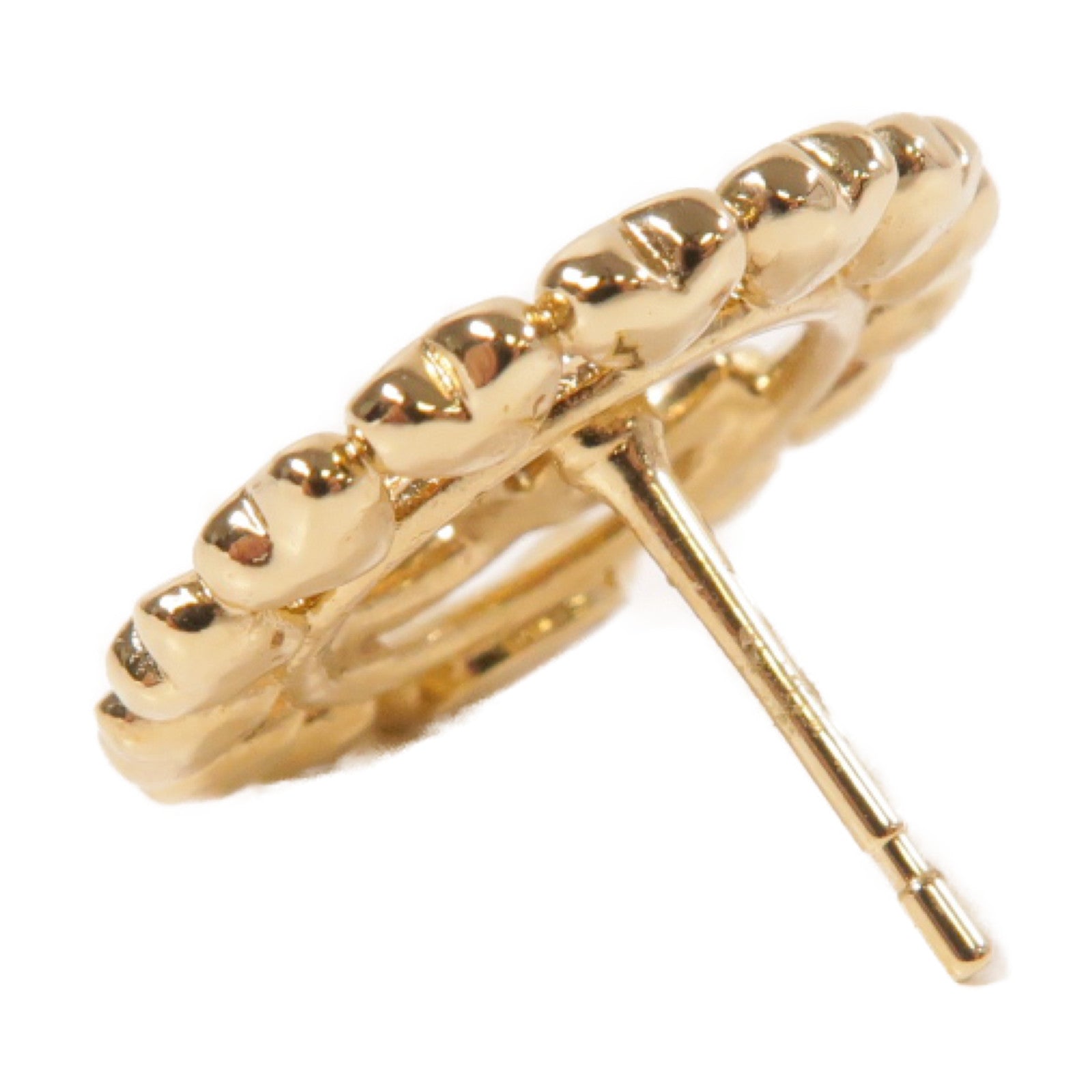 CHANEL 金屬Earrings耳環金色