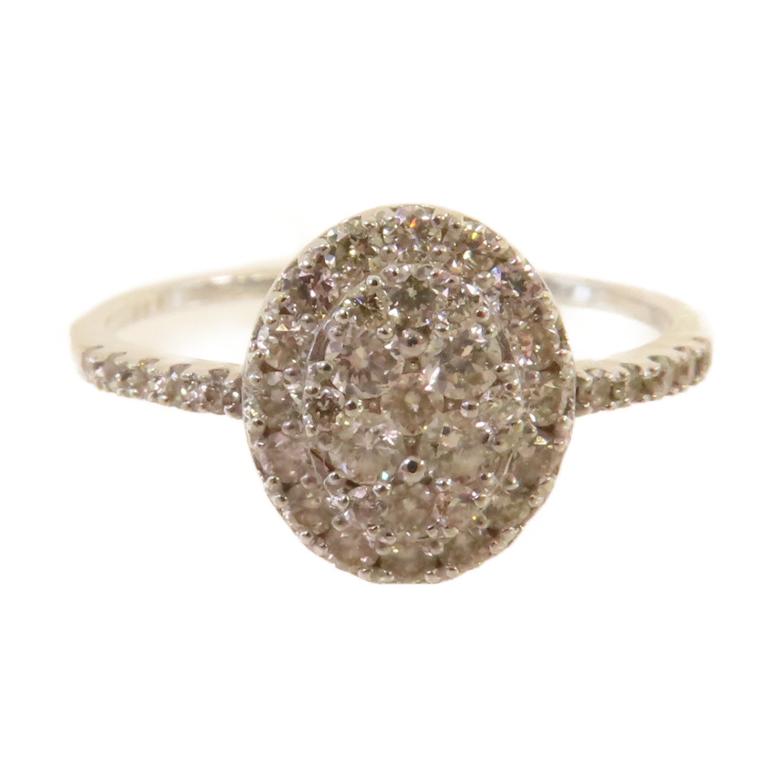 JEWELRY **【激減優惠】18K白金/0.50ct鑽石Diamond Ring戒指US#6.25