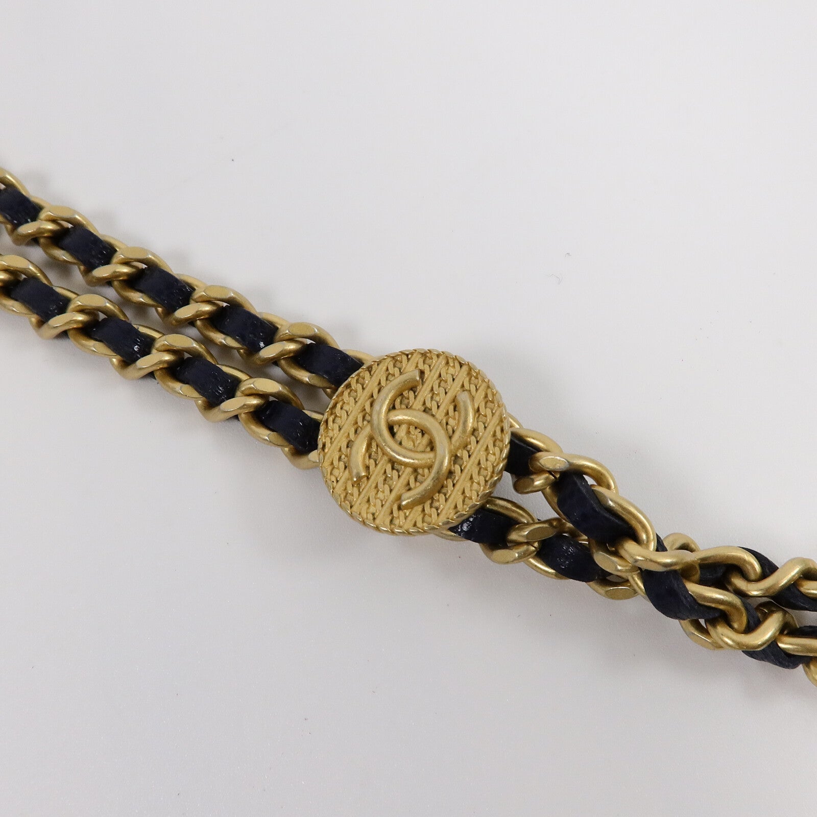 CHANEL 牛皮皮革Card Holder Chain鏈帶肩背袋