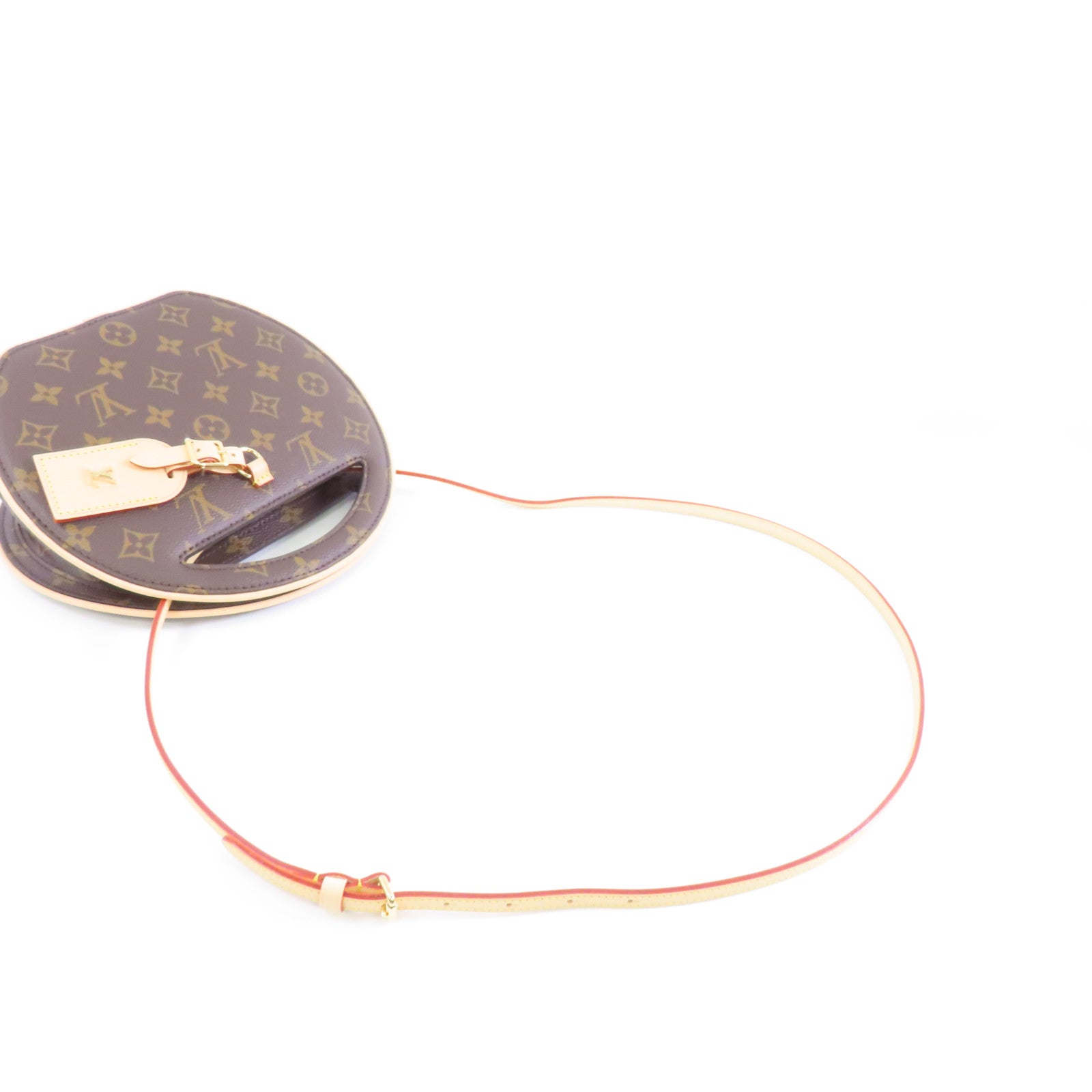 LOUIS VUITTON 【激減優惠】Monogram Around Me PM金扣手挽肩背兩用袋啡色