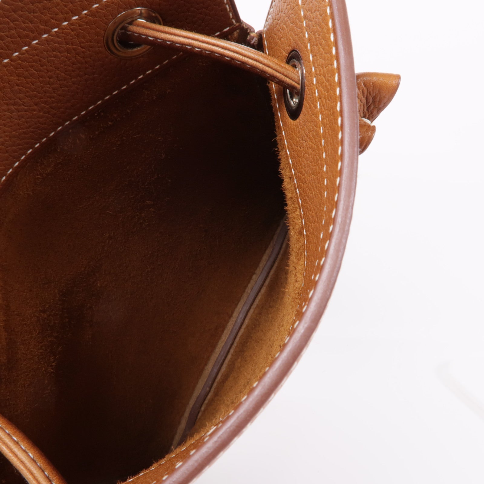 HERMES Barenia Aline銀扣肩背袋