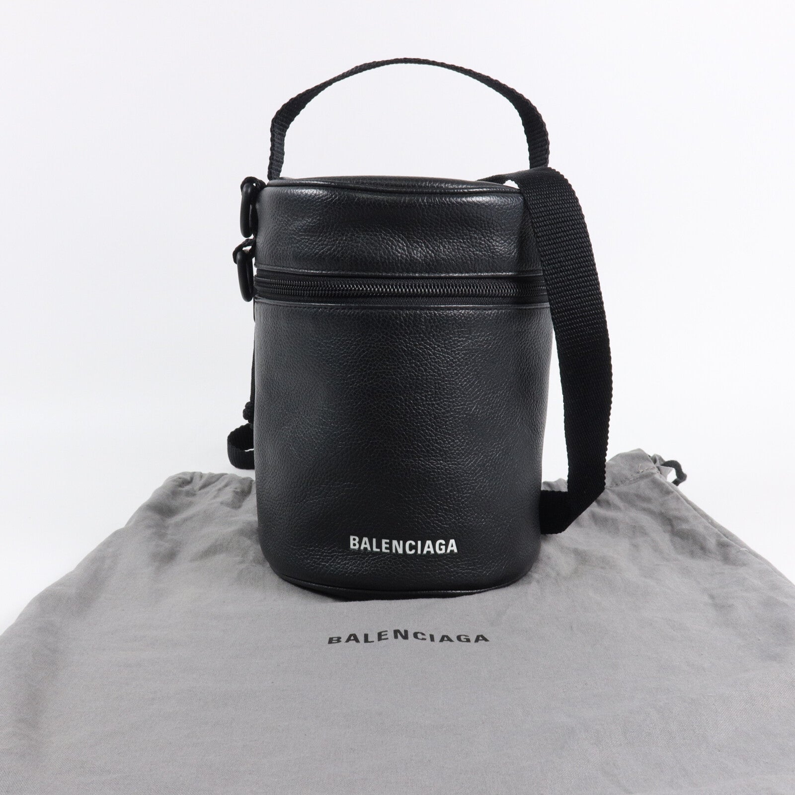 BALENCIAGA 牛皮皮革Weekend Bottle Holder手挽肩背兩用袋