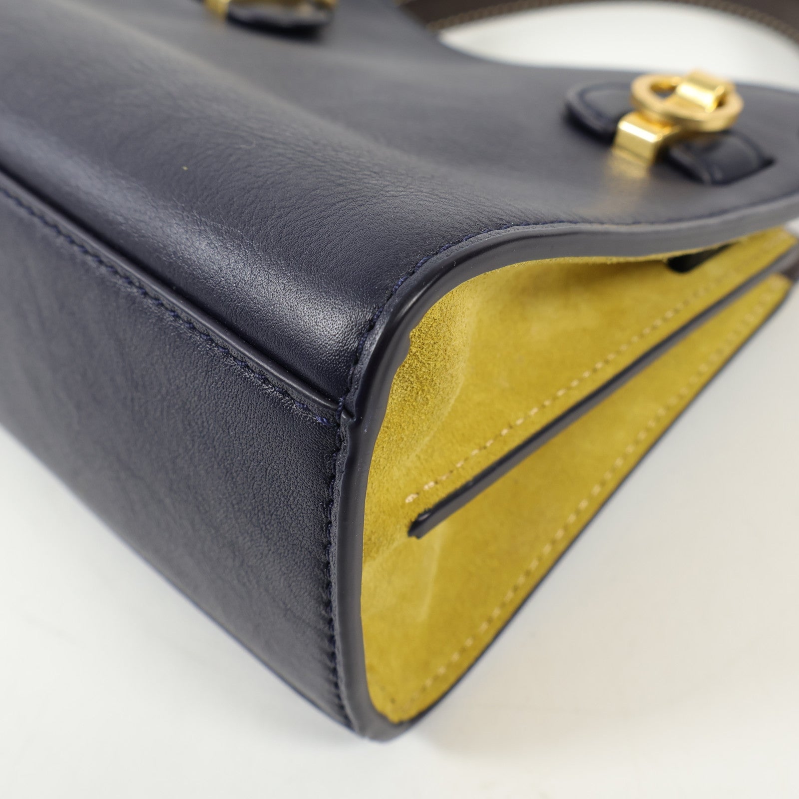 Tory Burch 牛皮皮革Shoulder Bag金扣肩背袋