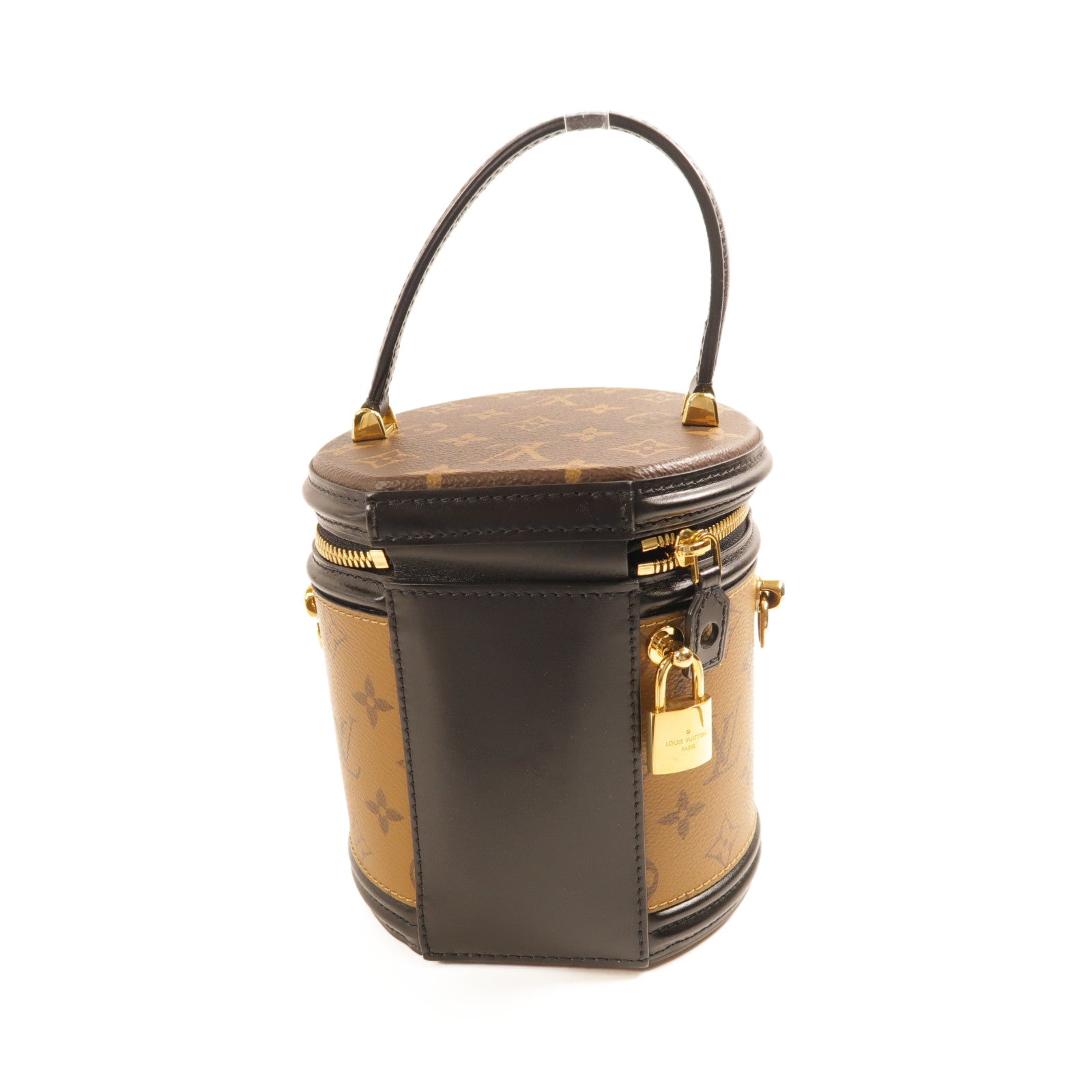 LOUIS VUITTON 【激減優惠】Monogram Reverse Cannes金扣手挽肩背兩用袋