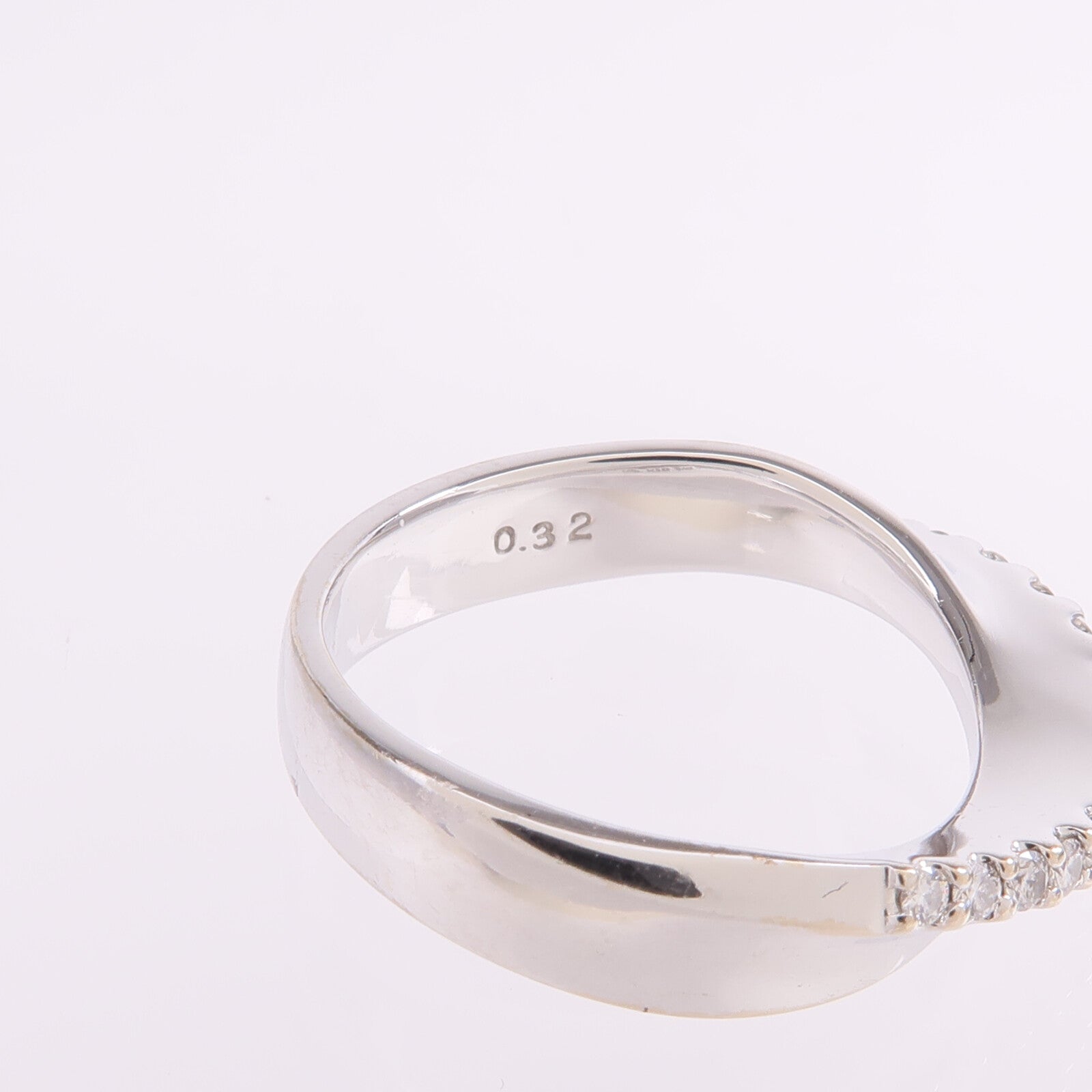 TASAKI 18K白金Diamond Ring鑽石戒指US#6.25
