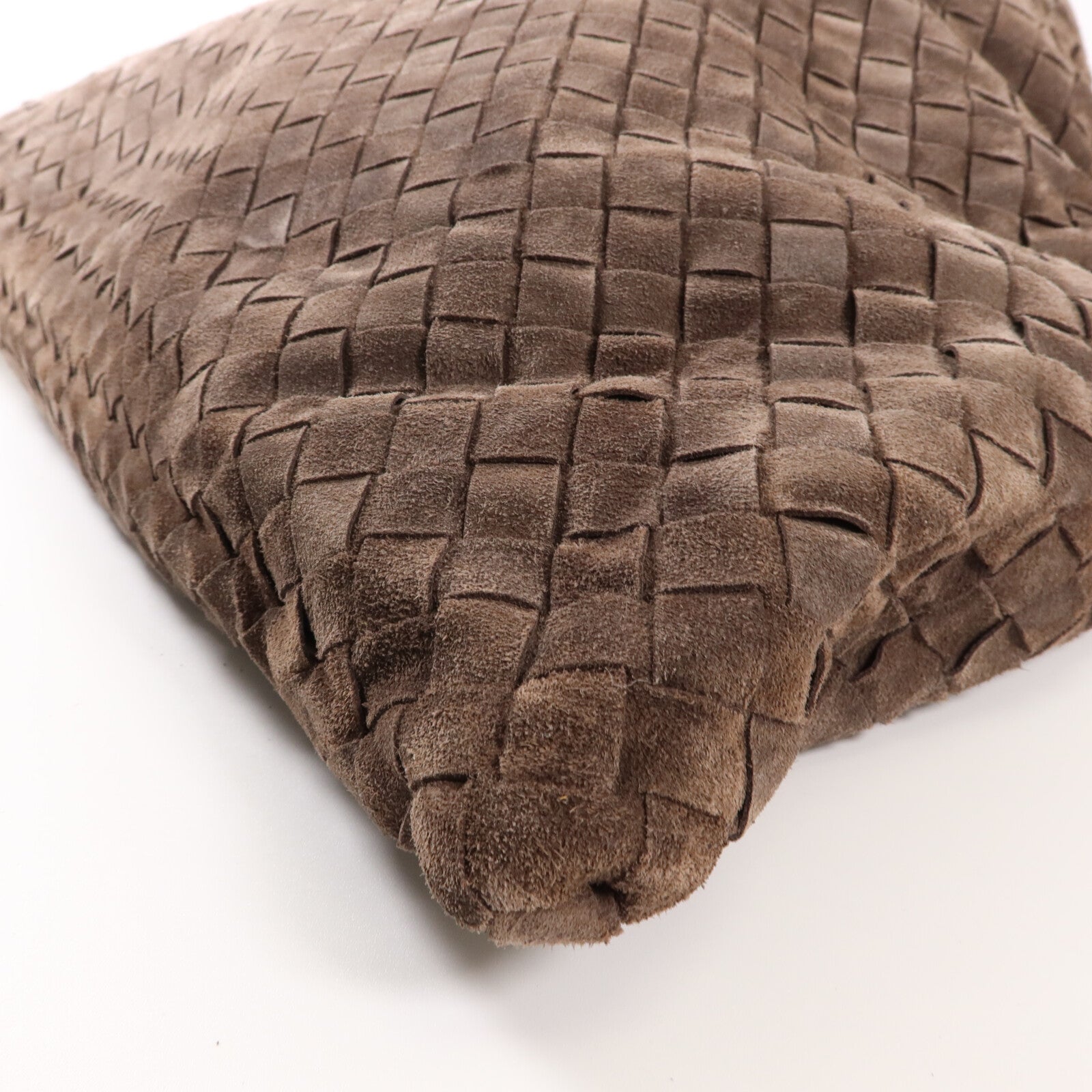 BOTTEGA VENETA 絨布Hop Large肩背袋