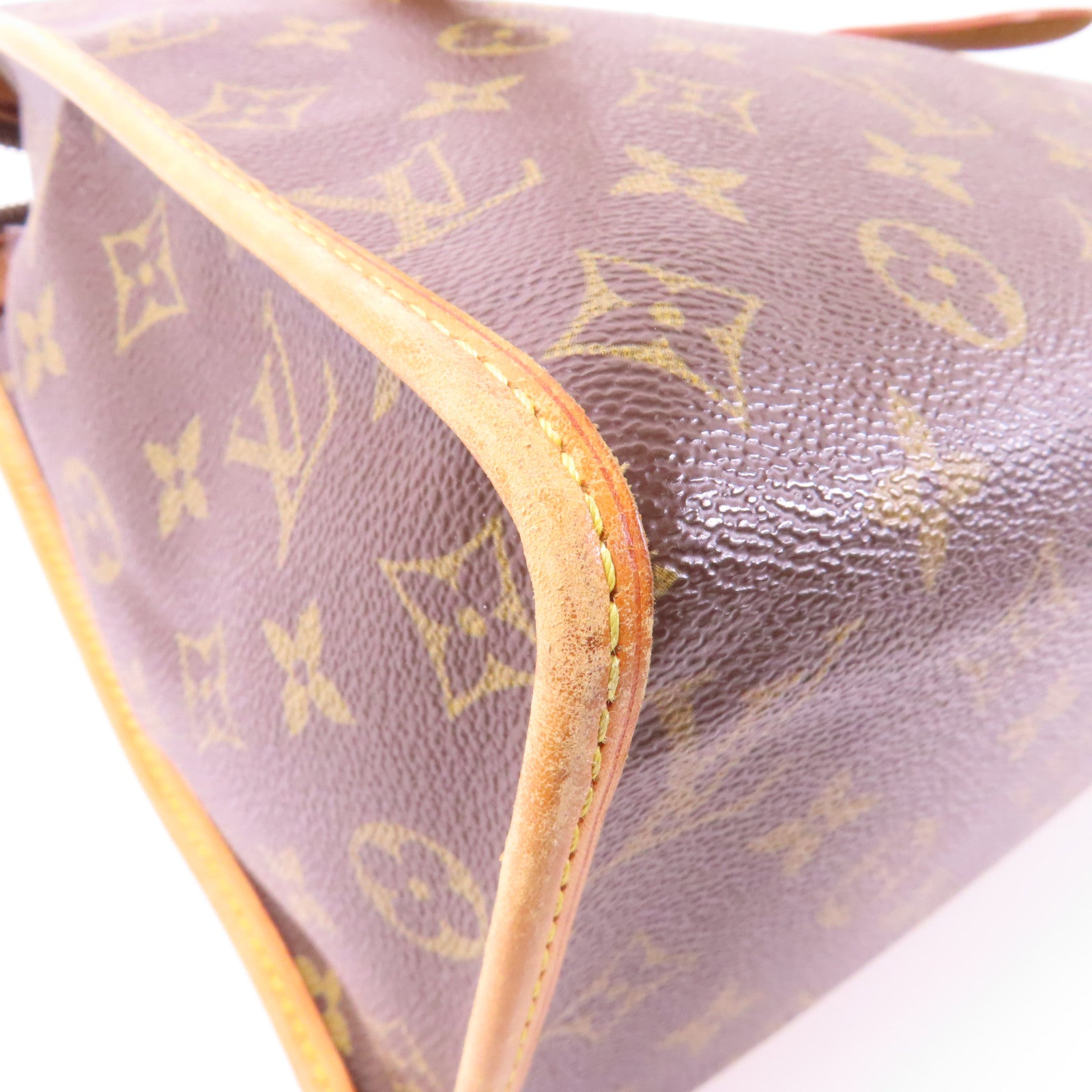 LOUIS VUITTON Monogram Popincourt Haut金扣肩背袋啡色