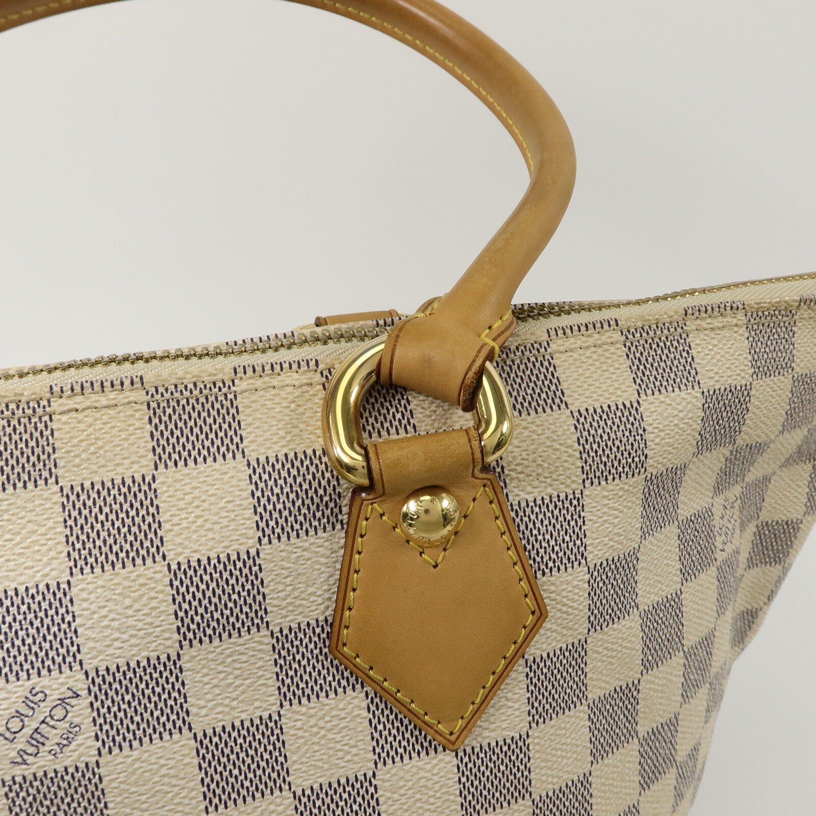 LOUIS VUITTON Damier Azur Saleya MM肩背袋